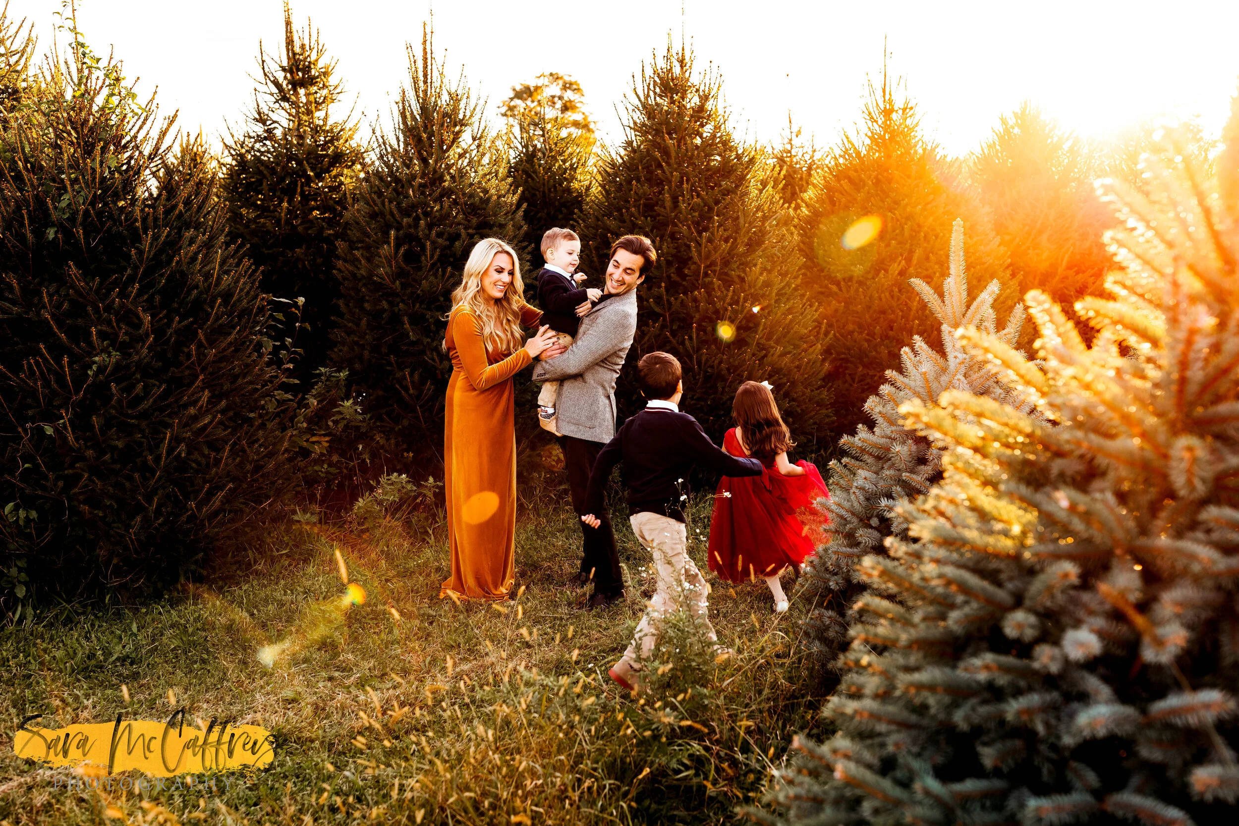 The M Family | South Jersey Tree Farm Session