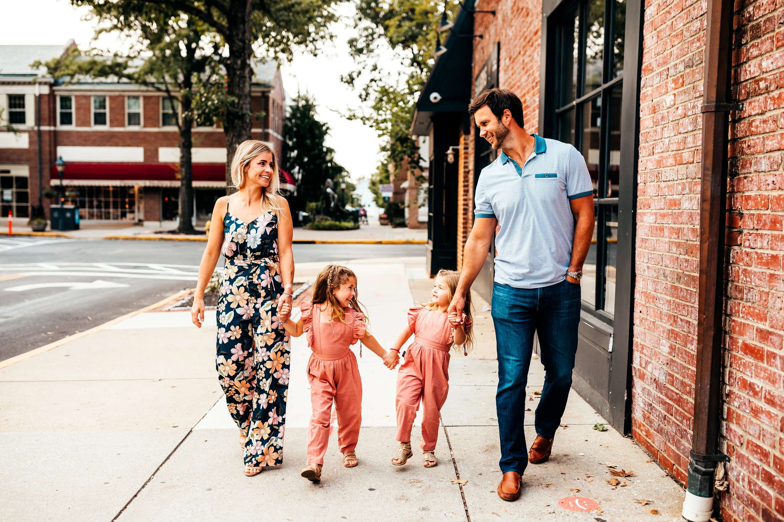 The S Family | Downtown Haddonfield Family Photographer