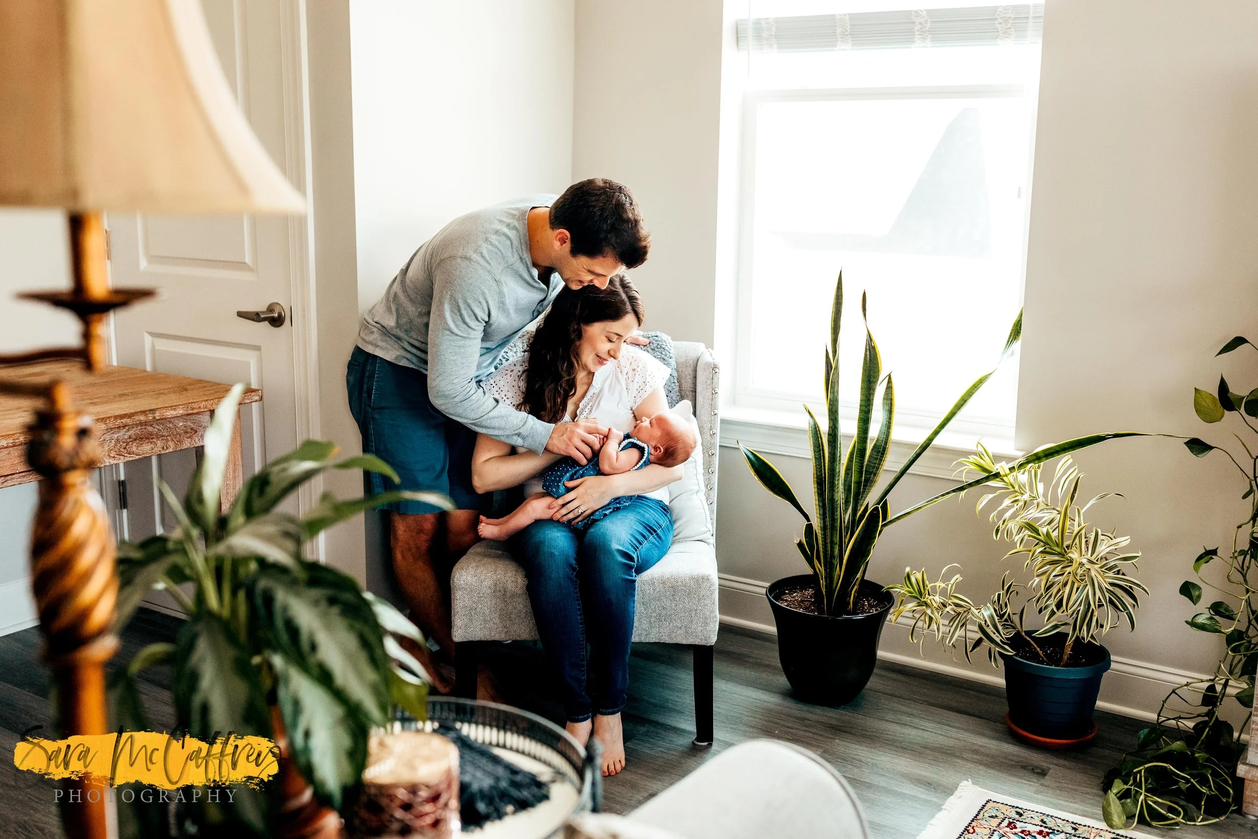 The M Family | In Home Lifestyle Newborn Photographer Haddonfield NJ