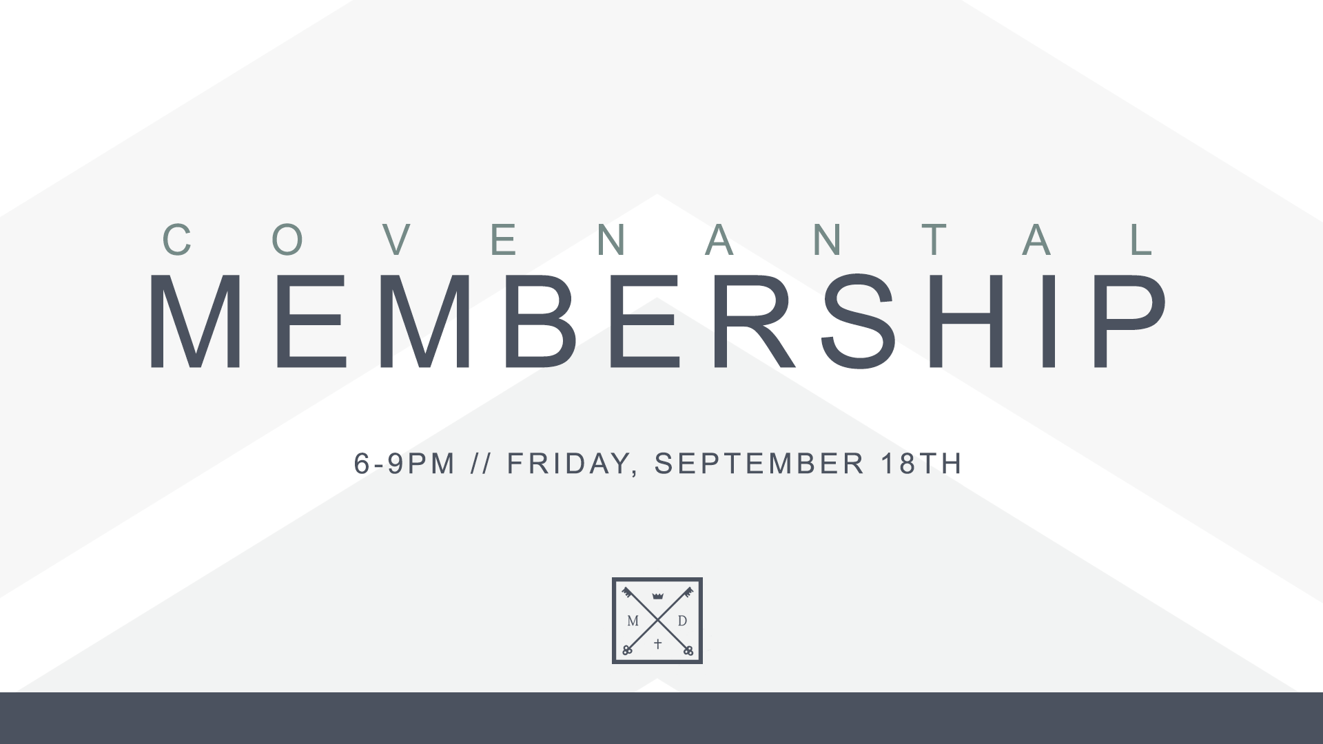 Covenantal Membership Class