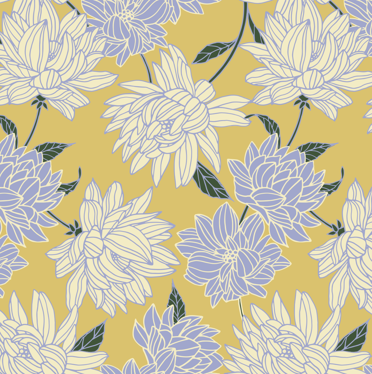 Yellow Florals