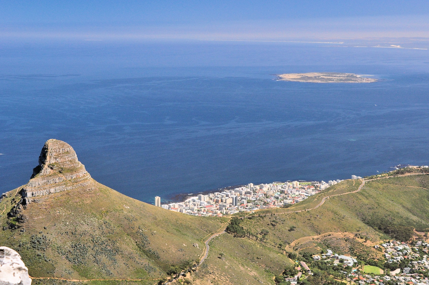 Sea Point and Robben Island, Cape Town, South Africa