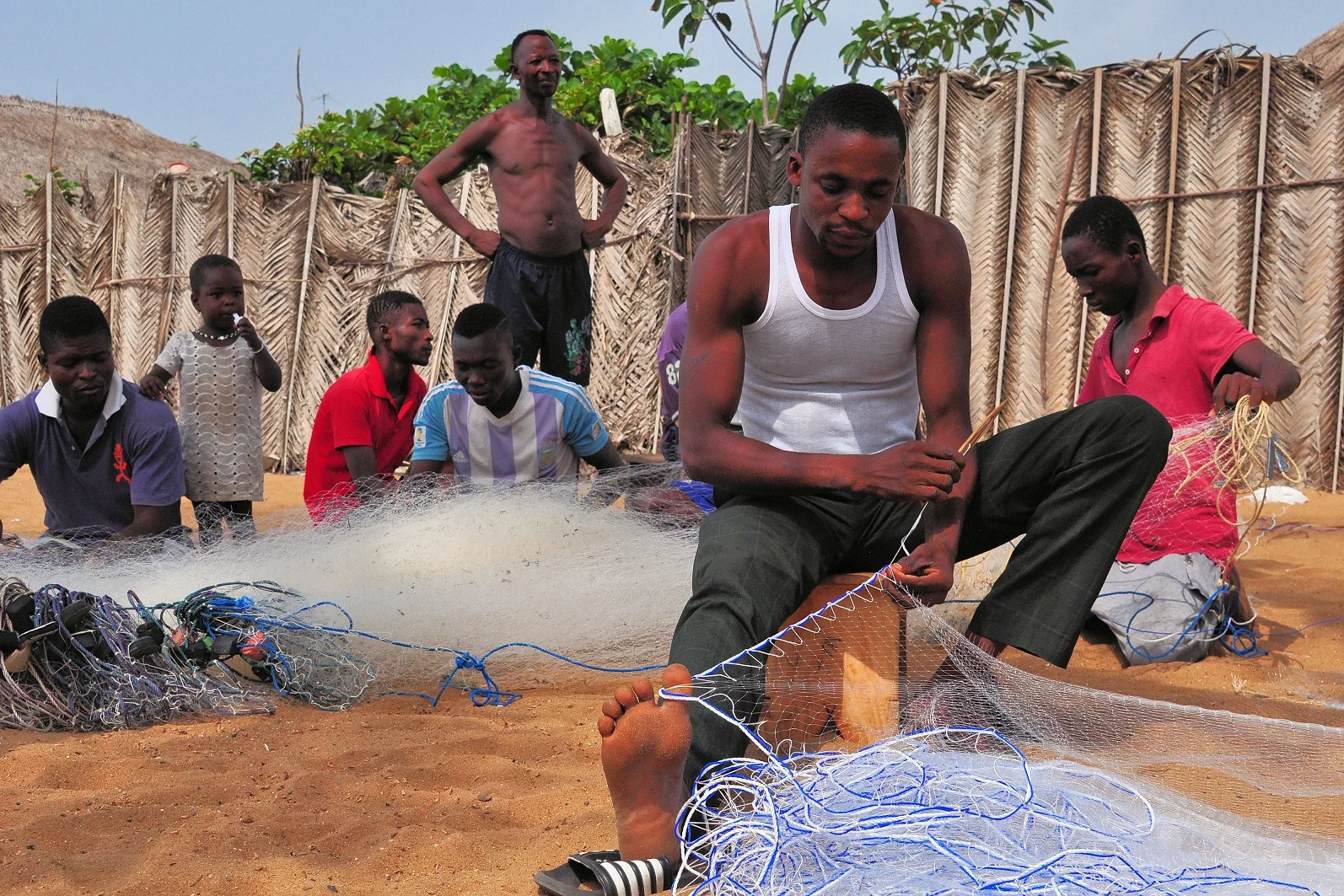 Mending Fishing Nets