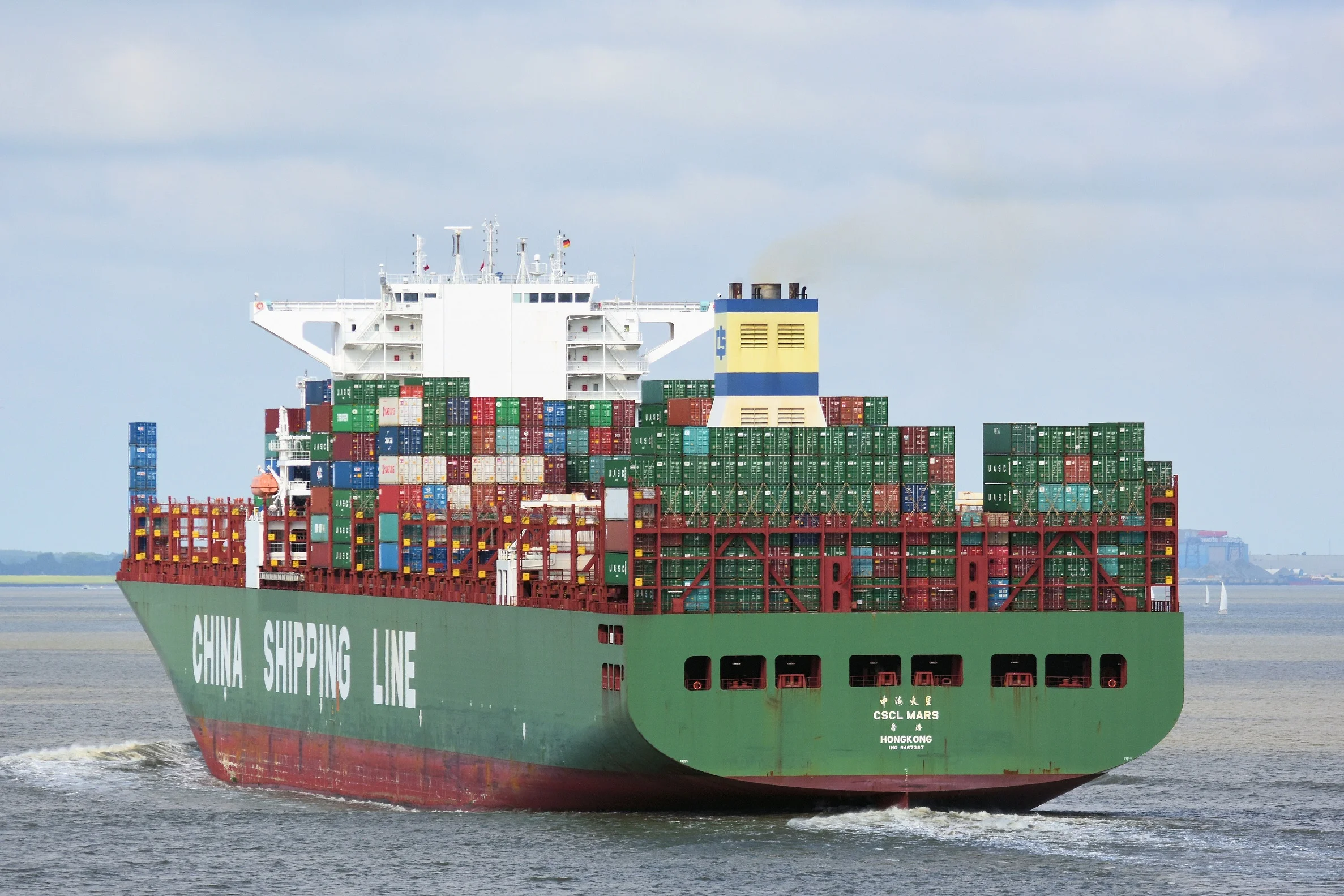 A Sunday Afternoon at the Kiel Canal in Germany