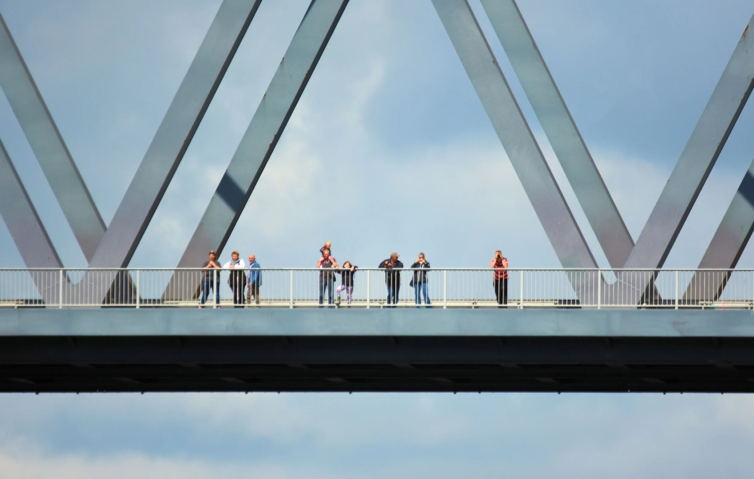 A Sunday Afternoon at the Kiel Canal in Germany
