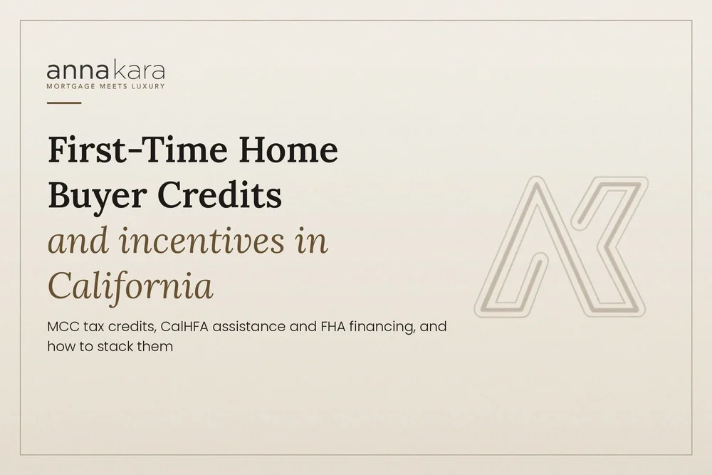 First-time homebuyer down payment options in California