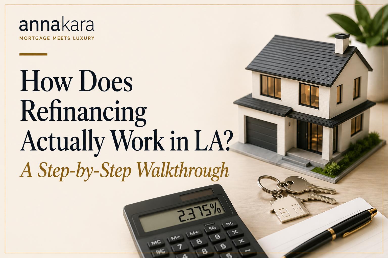 How Does Refinancing Actually Work in LA? A Step-by-Step Walkthrough