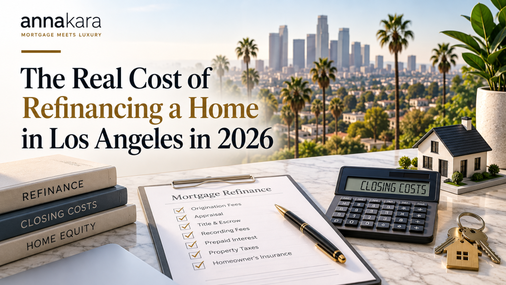 The Real Cost of Refinancing a Home in Los Angeles in 2026: A Full Breakdown