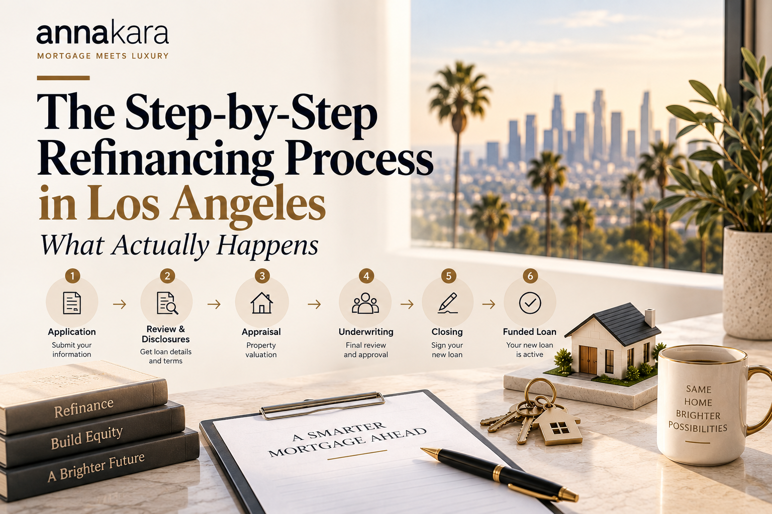 The Step-by-Step Refinancing Process in Los Angeles: What Actually Happens