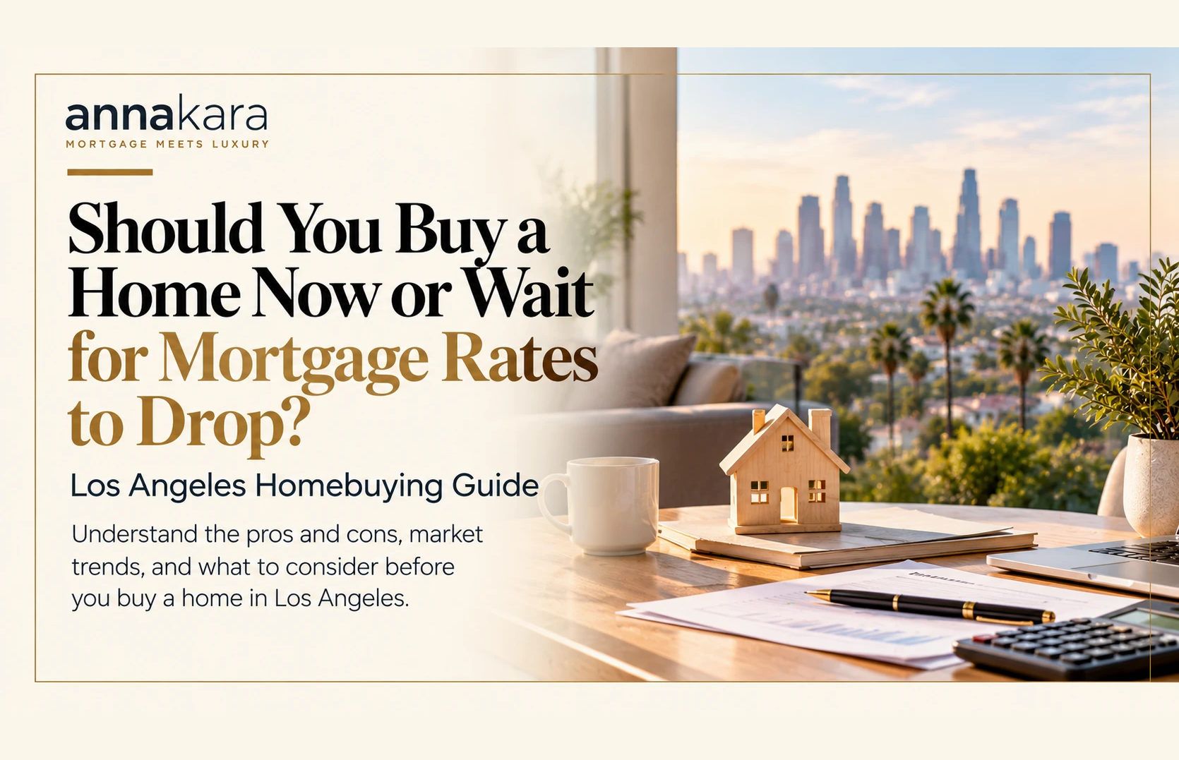 Should You Wait for Mortgage Rates to Drop Before Buying in Los Angeles?