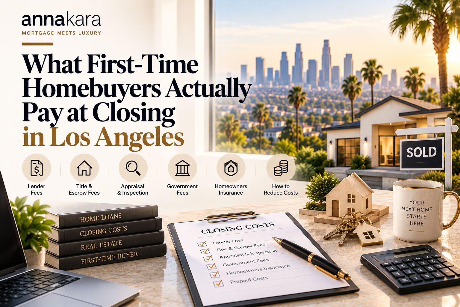 What First-Time Homebuyers Actually Pay at Closing in Los Angeles
