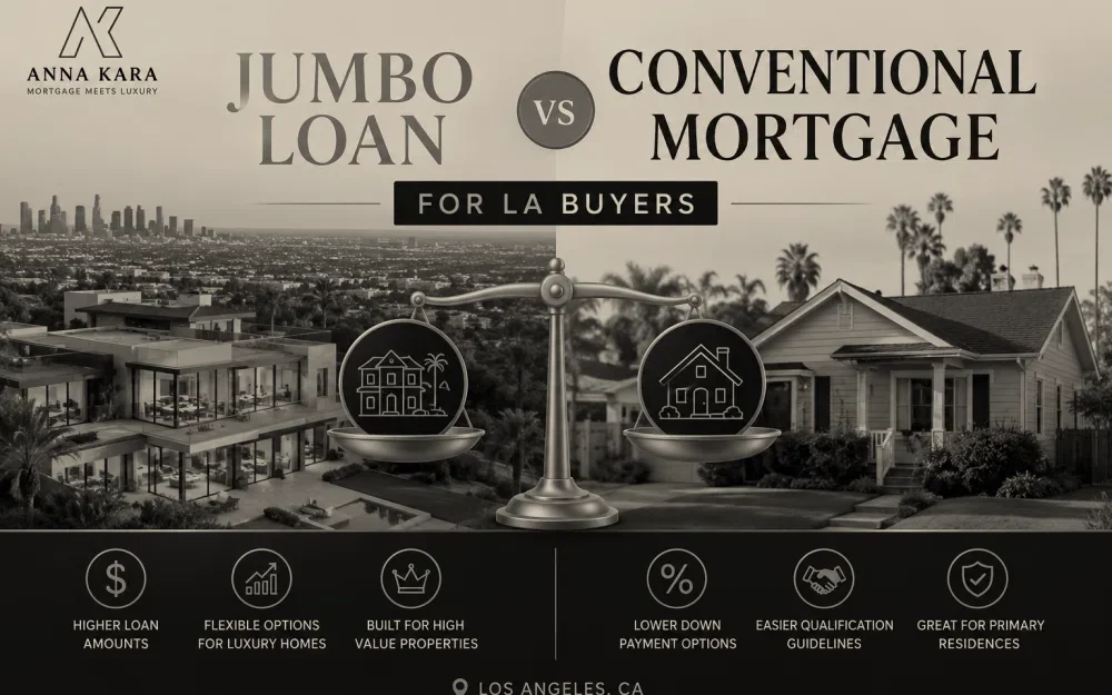 Jumbo loan vs conventional Mortgage loan