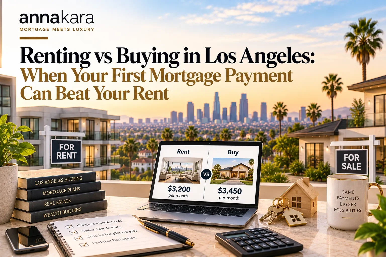 Renting vs Buying in Los Angeles: When Your First Mortgage Payment Can Beat Your Rent