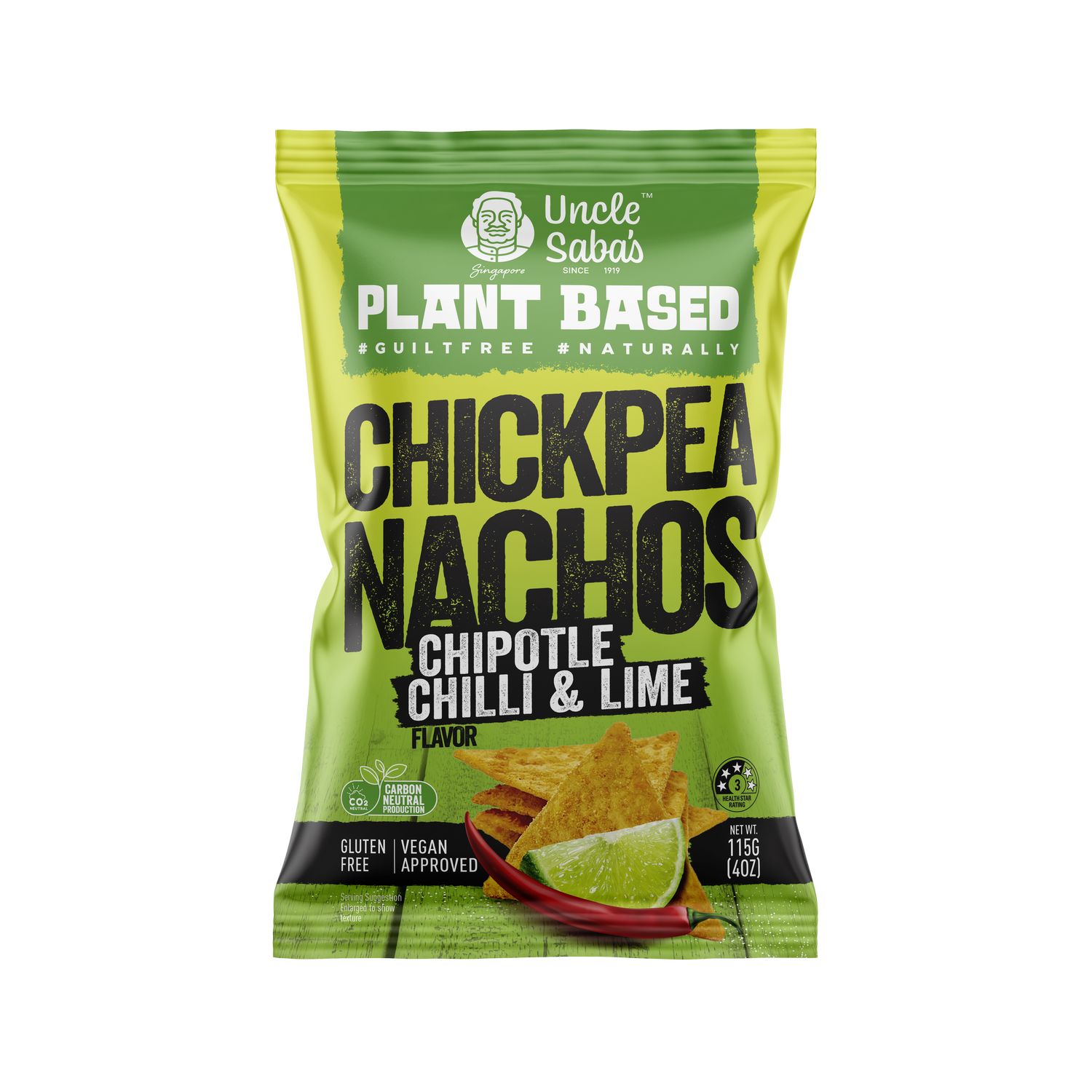 Plant Based — Uncle Saba's Lentil & Chickpea Chips and Poppadoms