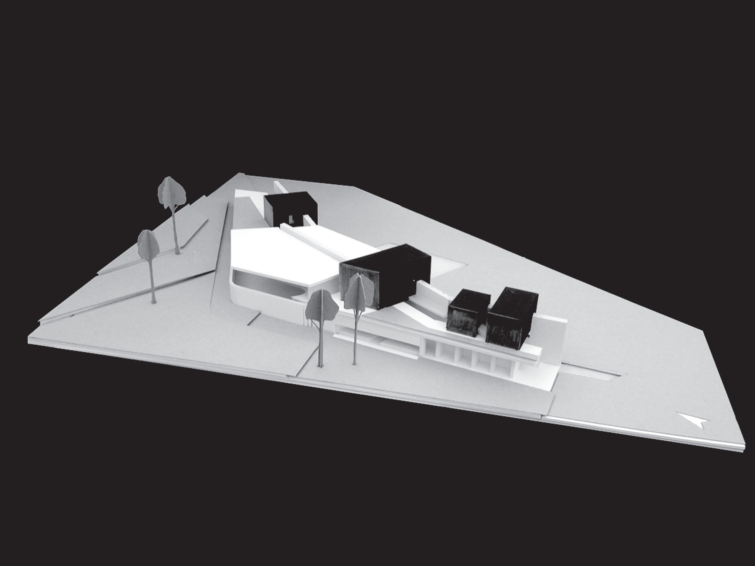 1' = 1/4" scale model