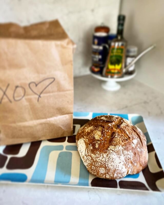 Unexpected acts of kindness are what keep me going these days. Thank you @jameslight80  for the gift of warm, home baked bread. Nothing says &ldquo;we&rsquo;ll get through this together&rdquo; like carbs!