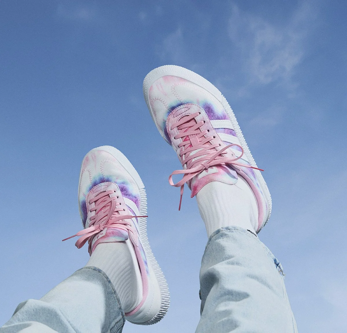 tie dye adidas shoes