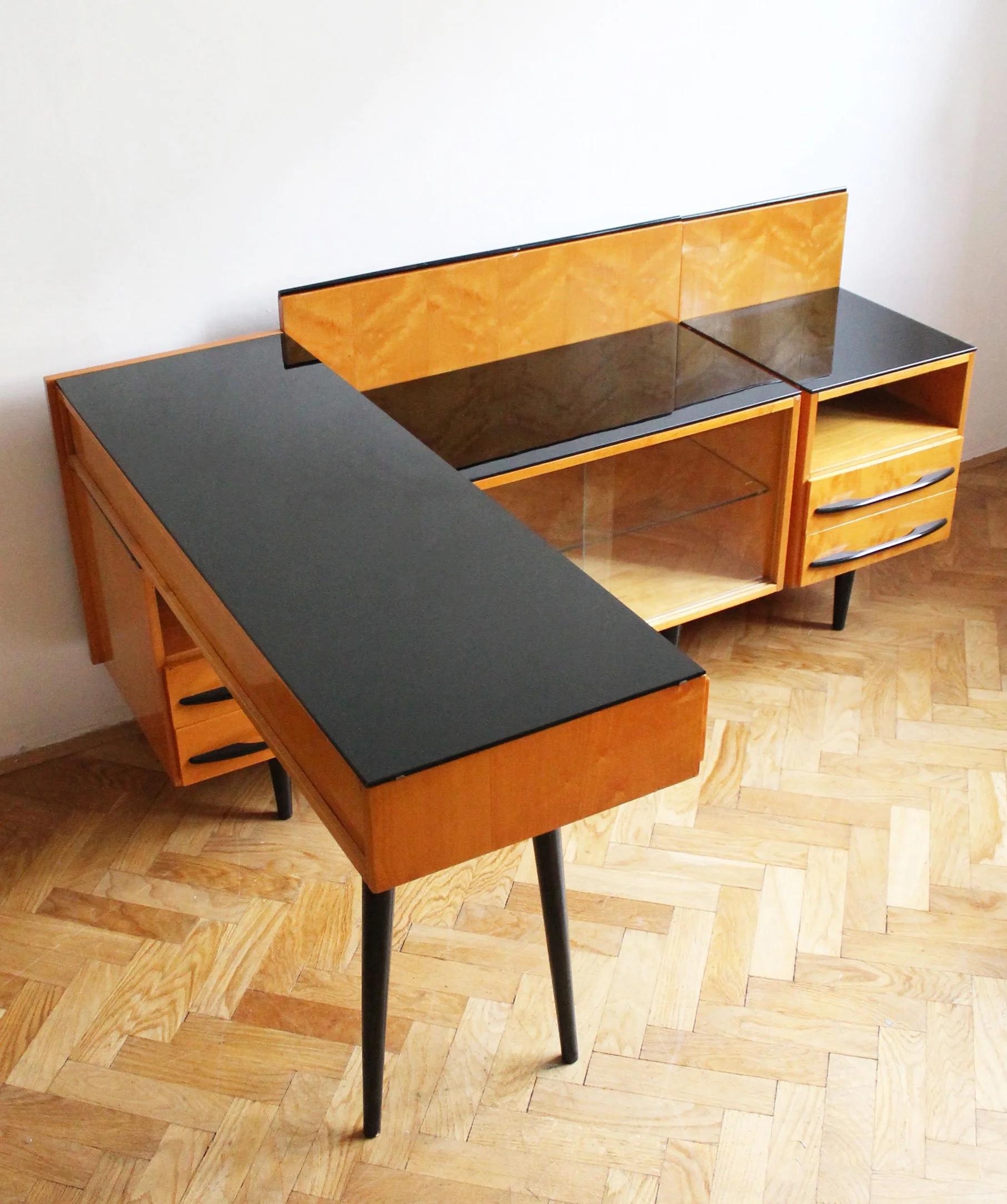1960's Mid Century Modular Set by Mojmir Pozar for UP Zavody (Copy)