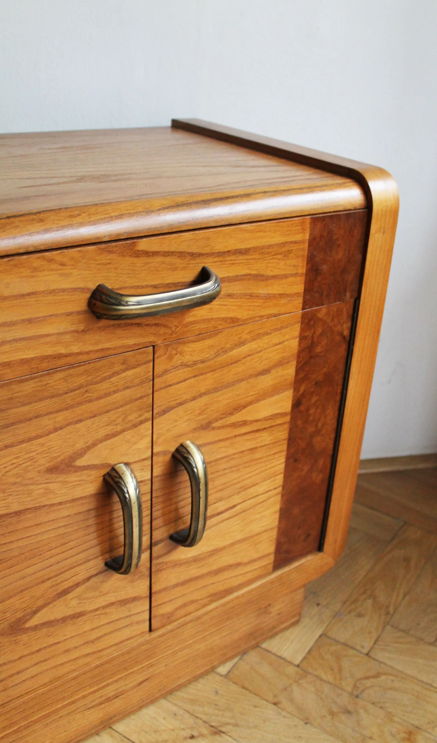 Antique bedside table drawer with brass handle.jpg