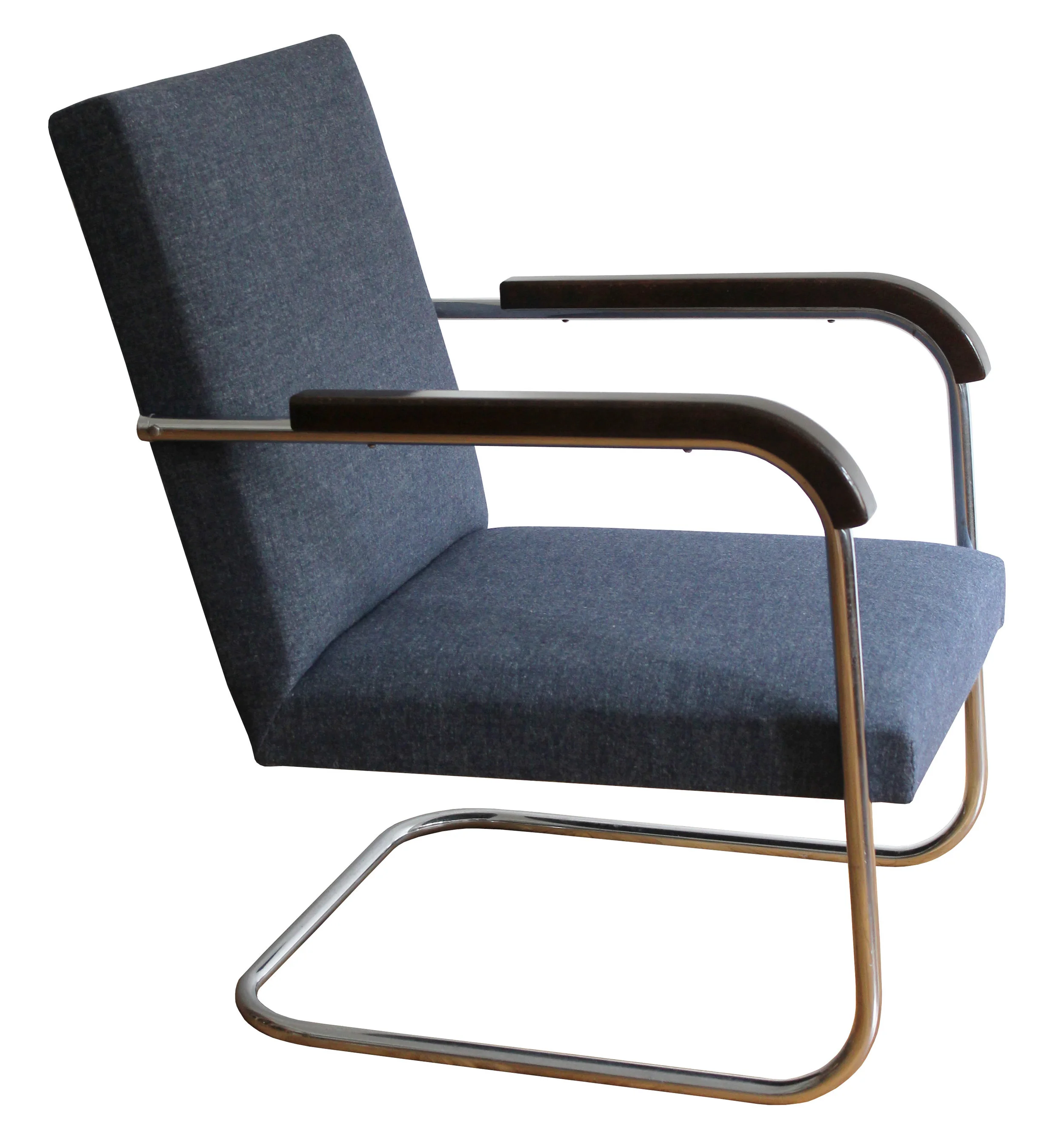 Modernist Tubular Furniture - The FN 22 Armchair by Anton Lorenz for Mucke-Melder (Copy)
