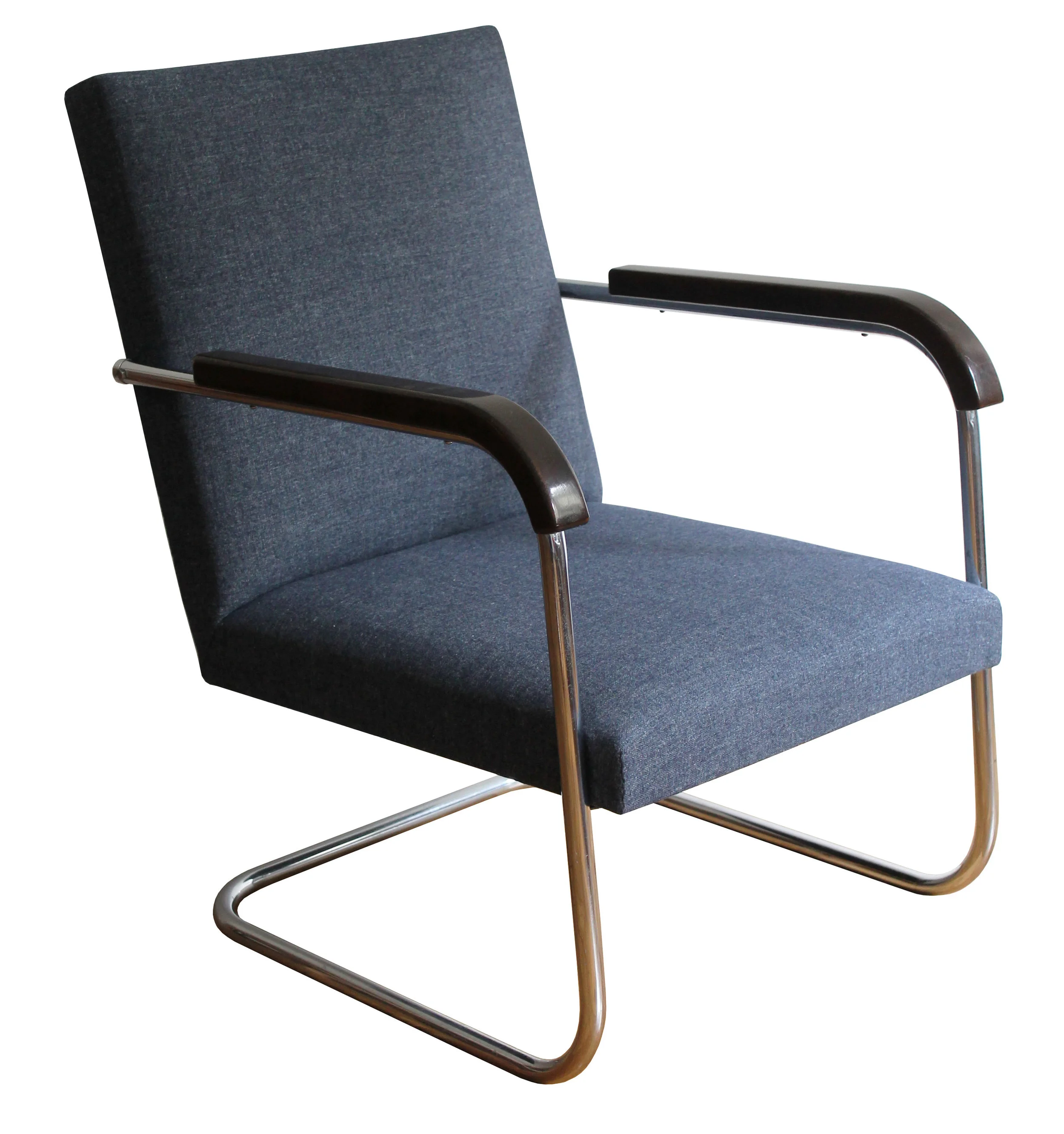 Modernist Tubular Furniture - The FN 22 Armchair by Anton Lorenz for Mucke-Melder (Copy)