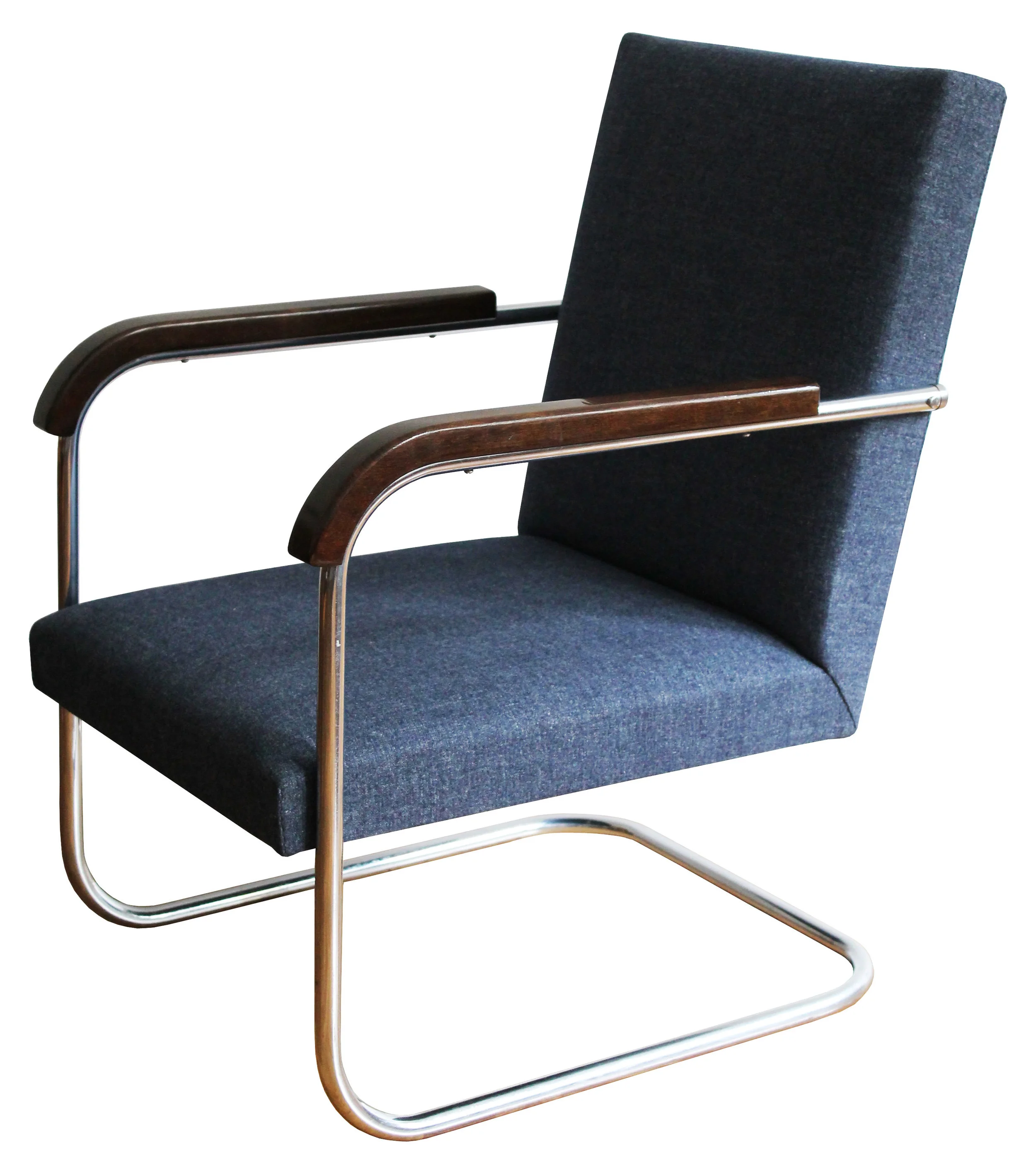 Modernist Tubular Furniture - The FN 22 Armchair by Anton Lorenz for Mucke-Melder (Copy)