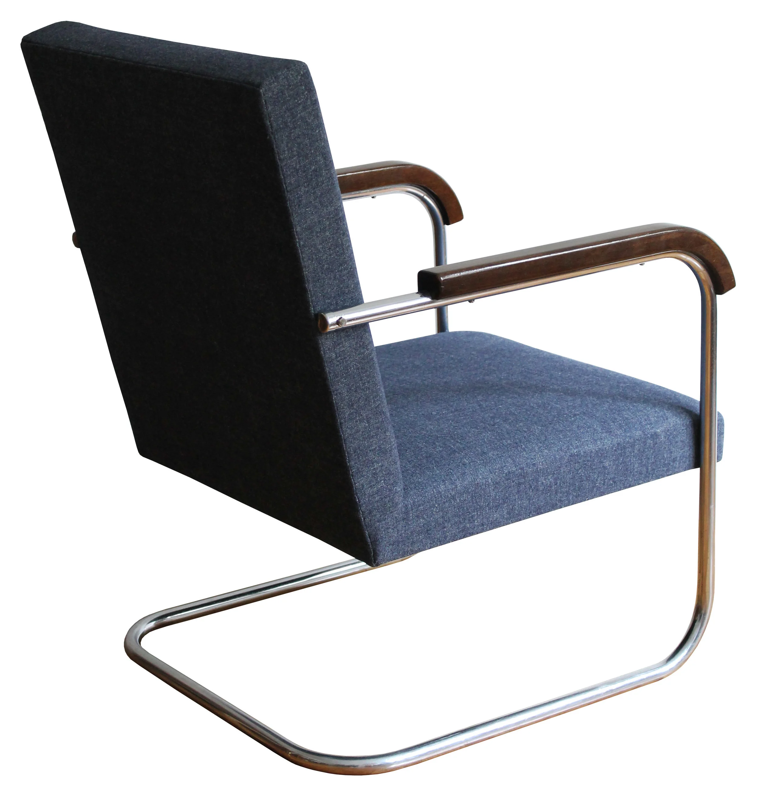 Modernist Tubular Furniture - The FN 22 Armchair by Anton Lorenz for Mucke-Melder (Copy)