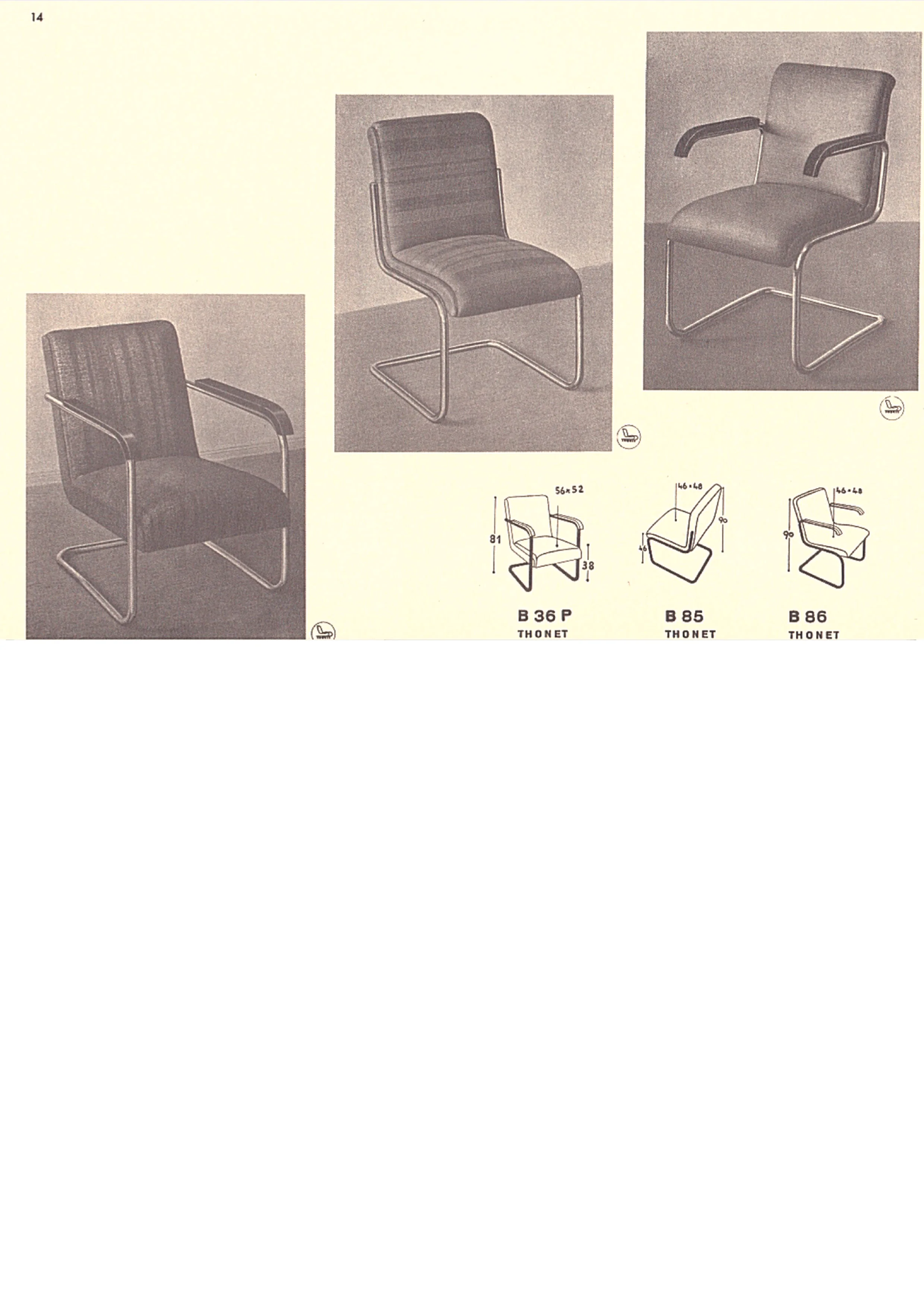 Modernist Tubular Furniture - The FN 22 Armchair by Anton Lorenz for Mucke-Melder (Copy)