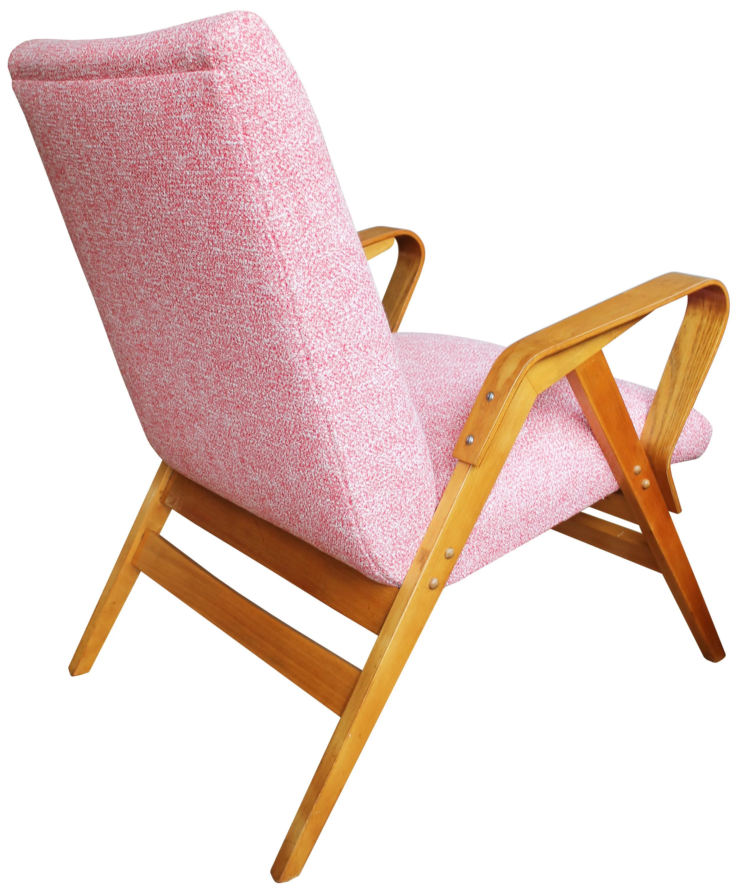 Pair of Mid Century Tatra Armchairs; Model No. 24-23 by Frantisek Jirak