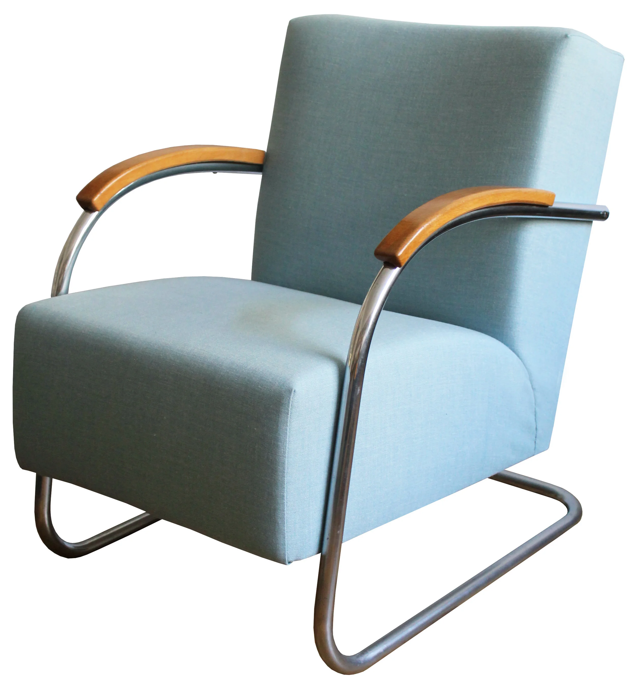Newly Refurbished 1930s Modernist Armchair by Mucke-Melder  (Copy)