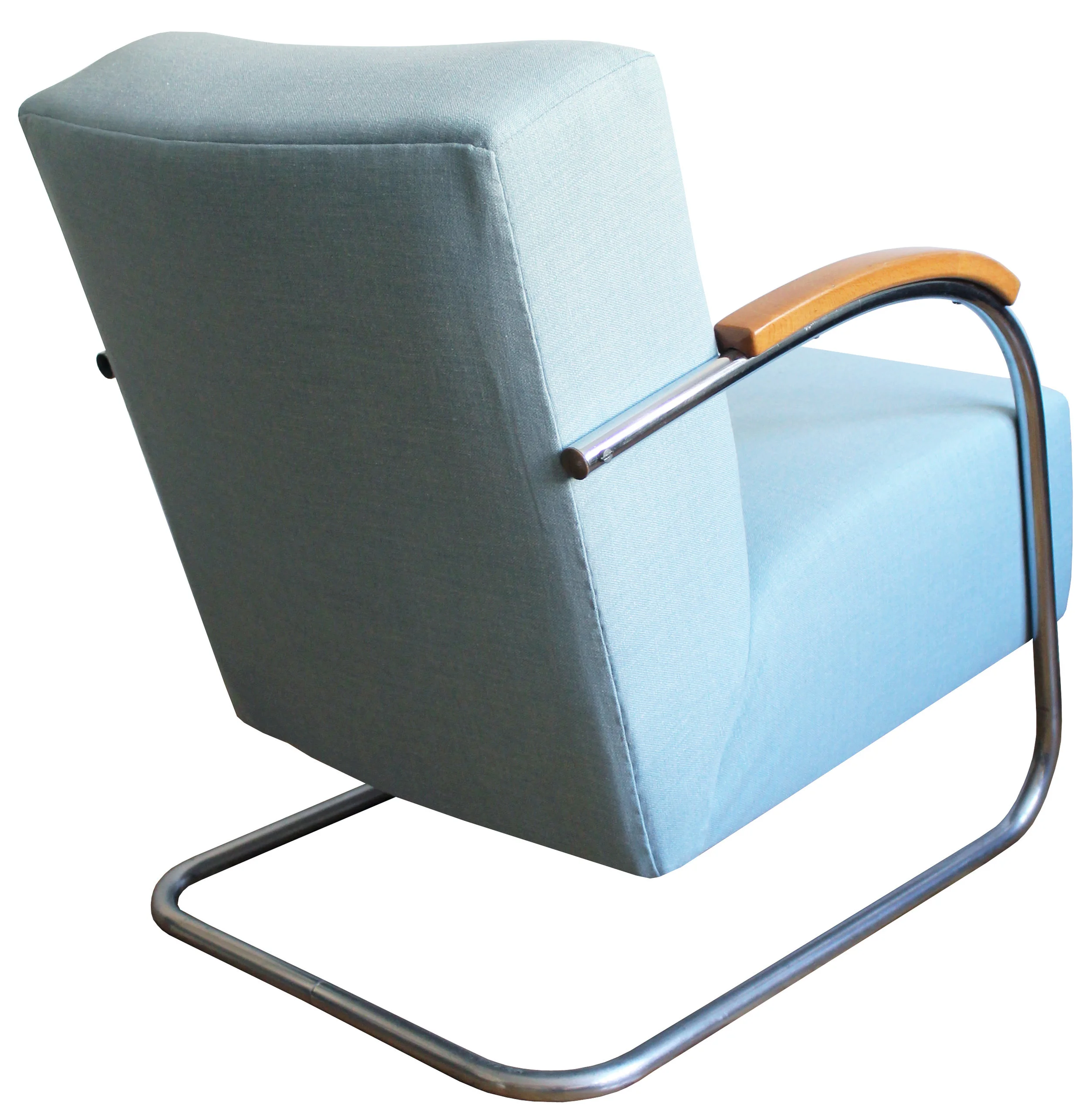 Newly Refurbished 1930s Modernist Armchair by Mucke-Melder  (Copy)