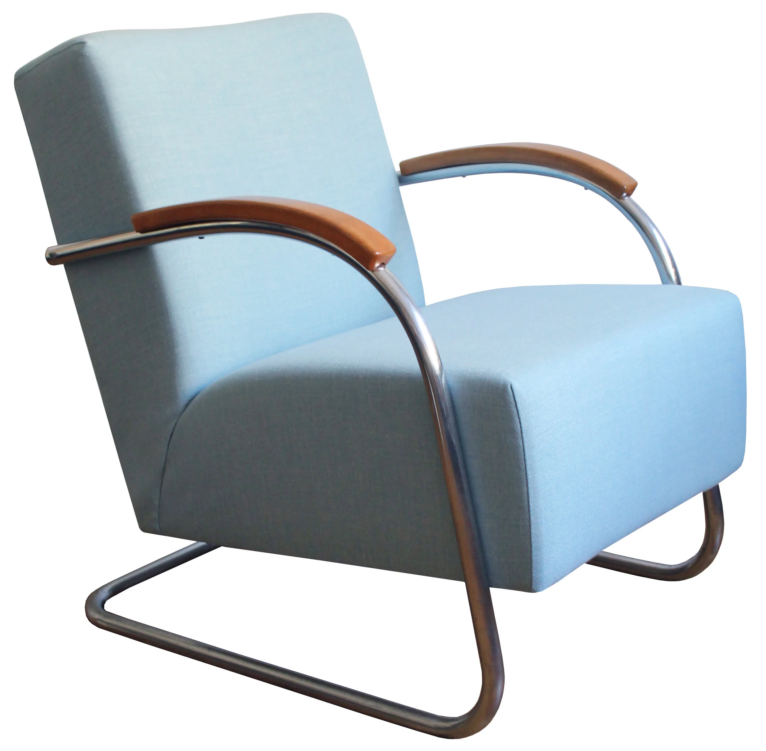Newly Refurbished 1930s Modernist Armchair by Mucke-Melder  (Copy)