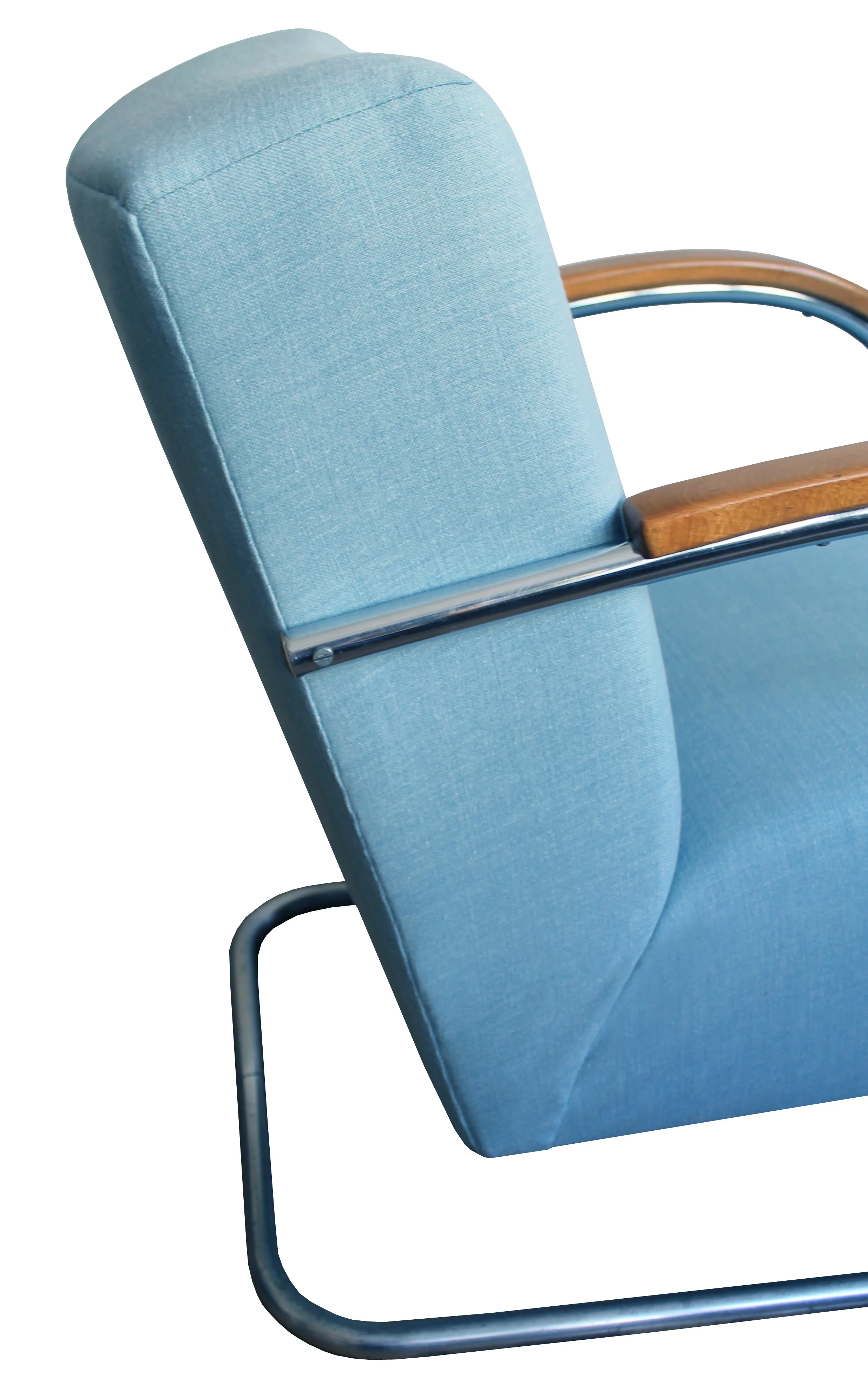 Newly Refurbished 1930s Modernist Armchair by Mucke-Melder  (Copy)