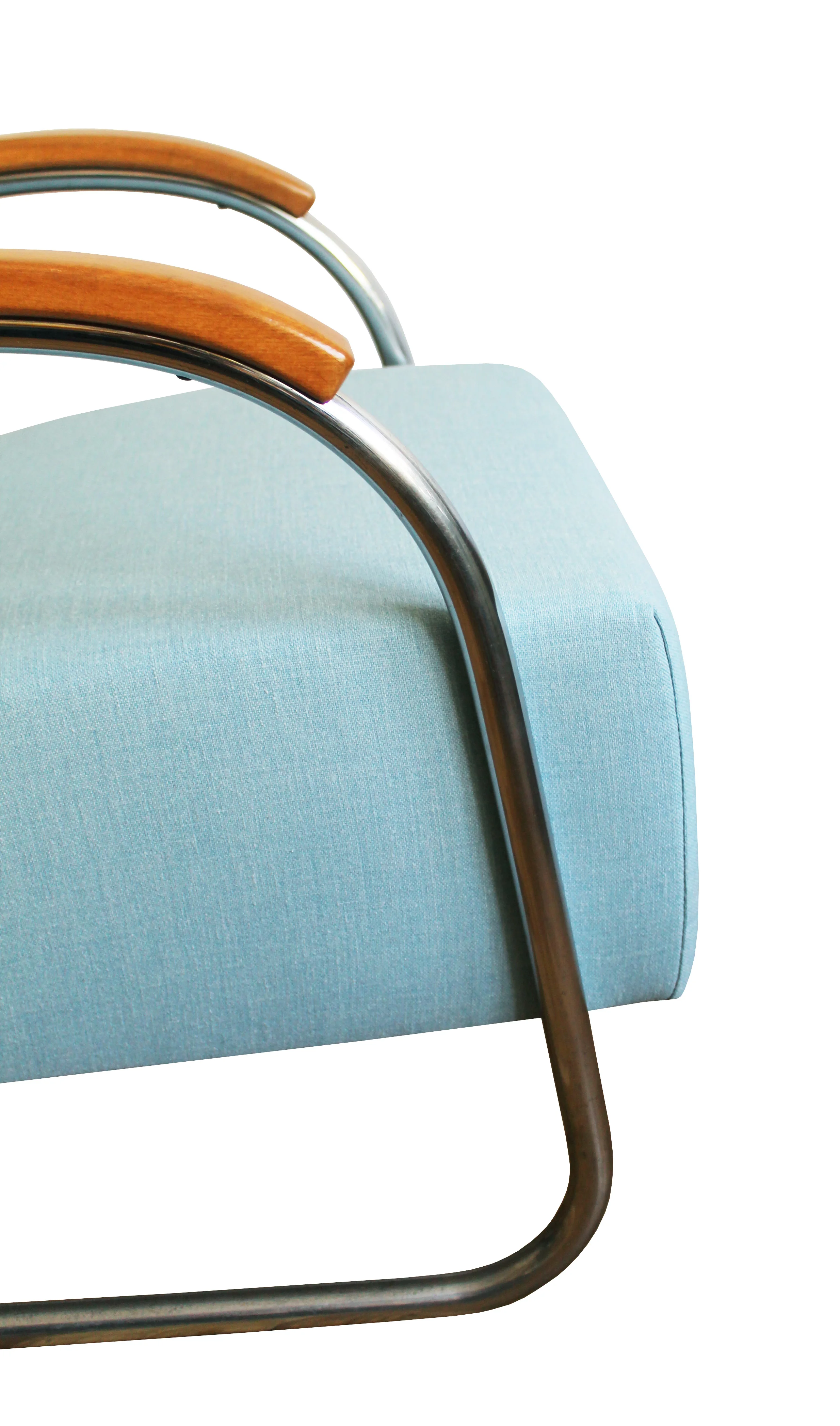 Newly Refurbished 1930s Modernist Armchair by Mucke-Melder  (Copy)
