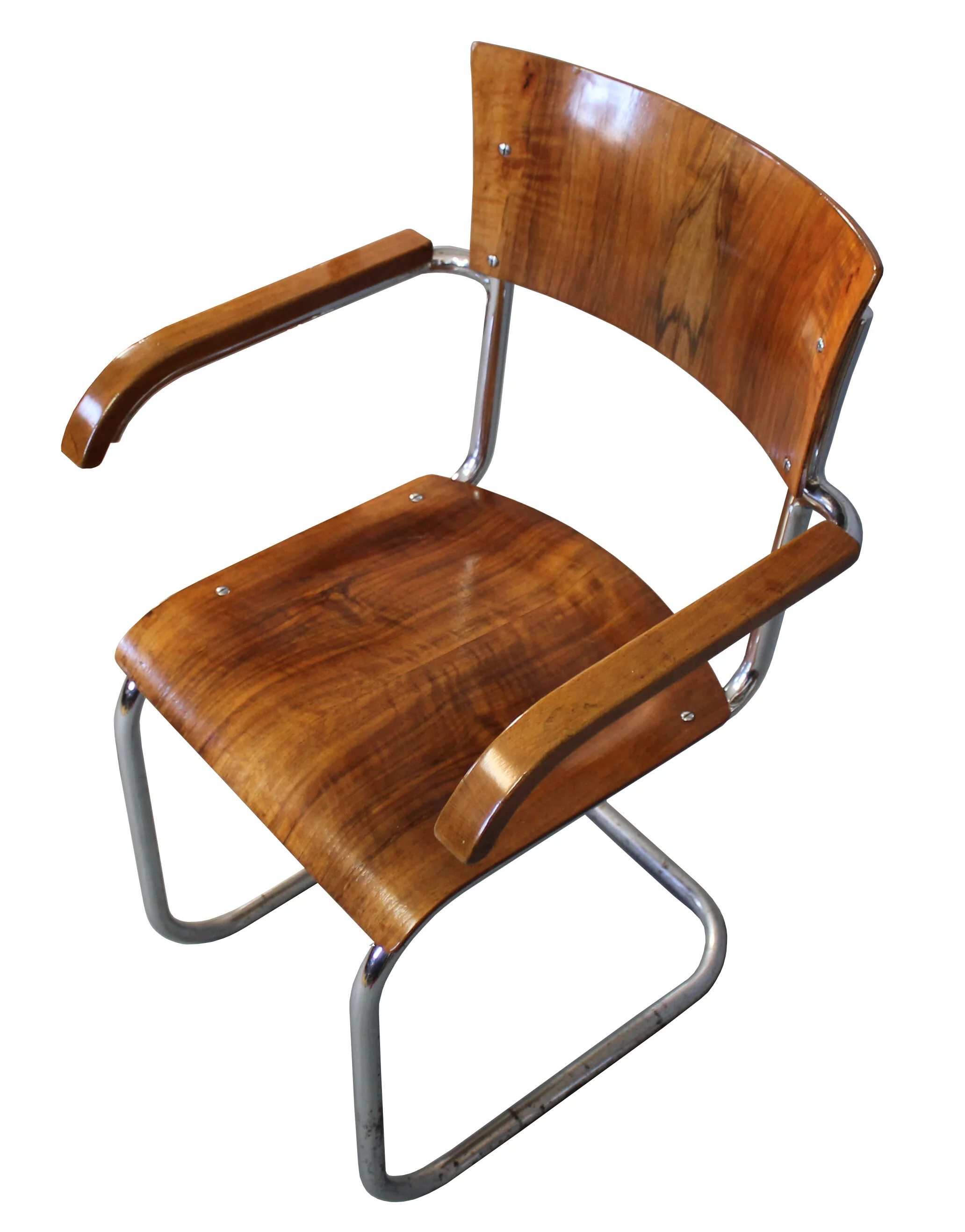 Pair of 1930's Modernist Chairs by Anton Lorenz (Copy)