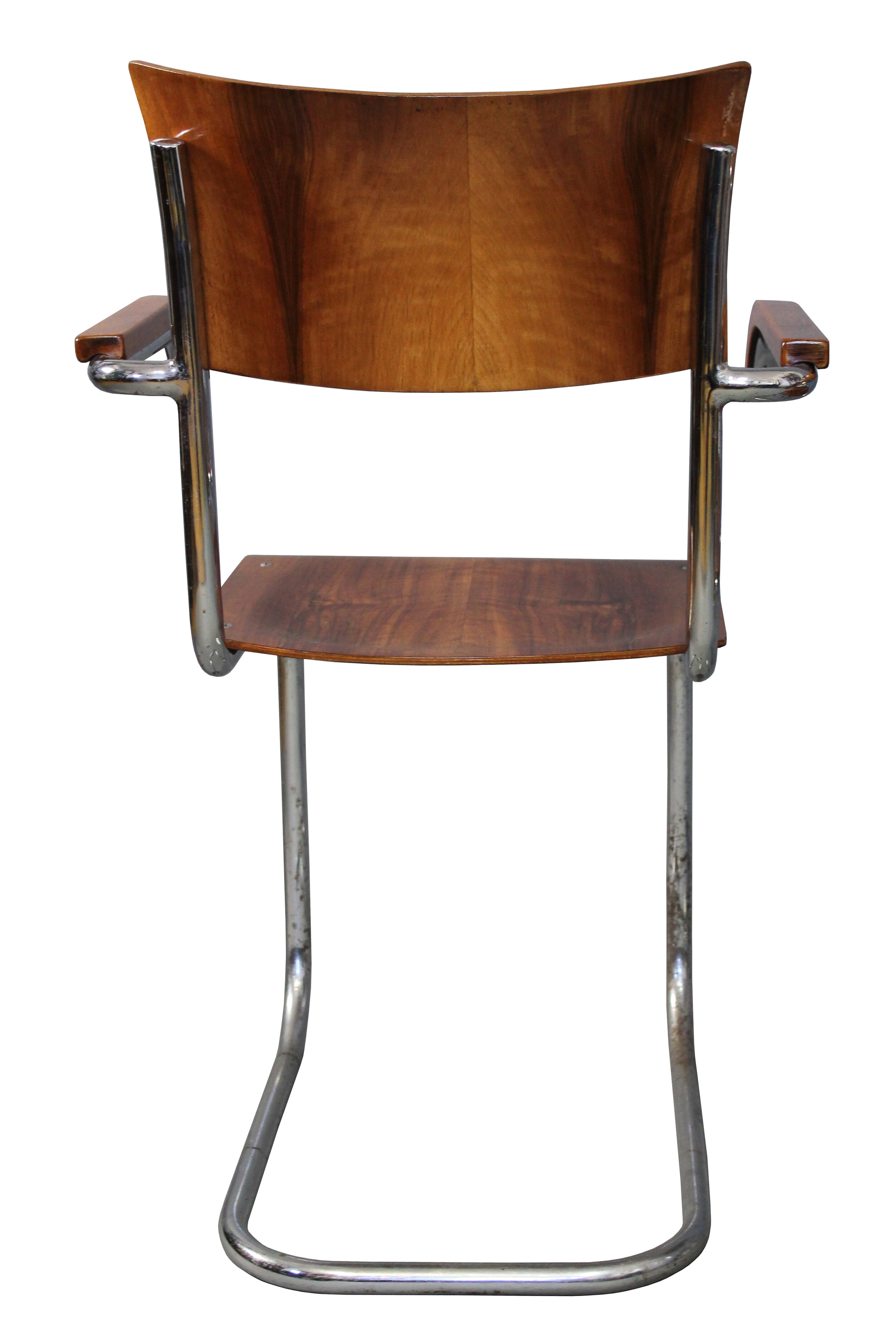 Pair of 1930's Modernist Chairs by Anton Lorenz (Copy)