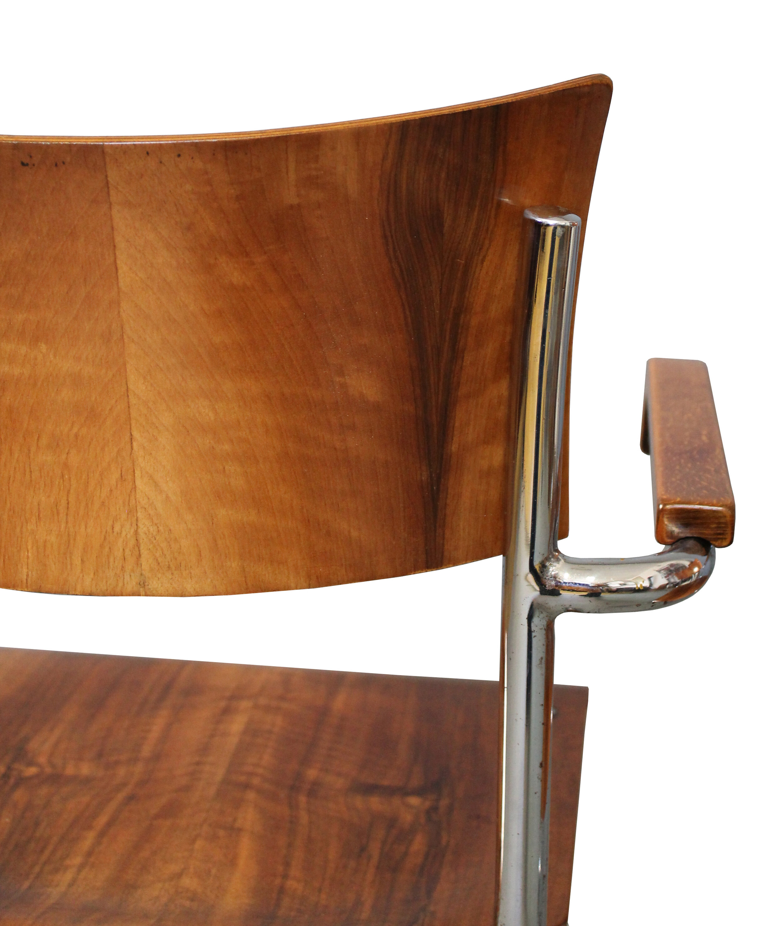 Pair of 1930's Modernist Chairs by Anton Lorenz (Copy)