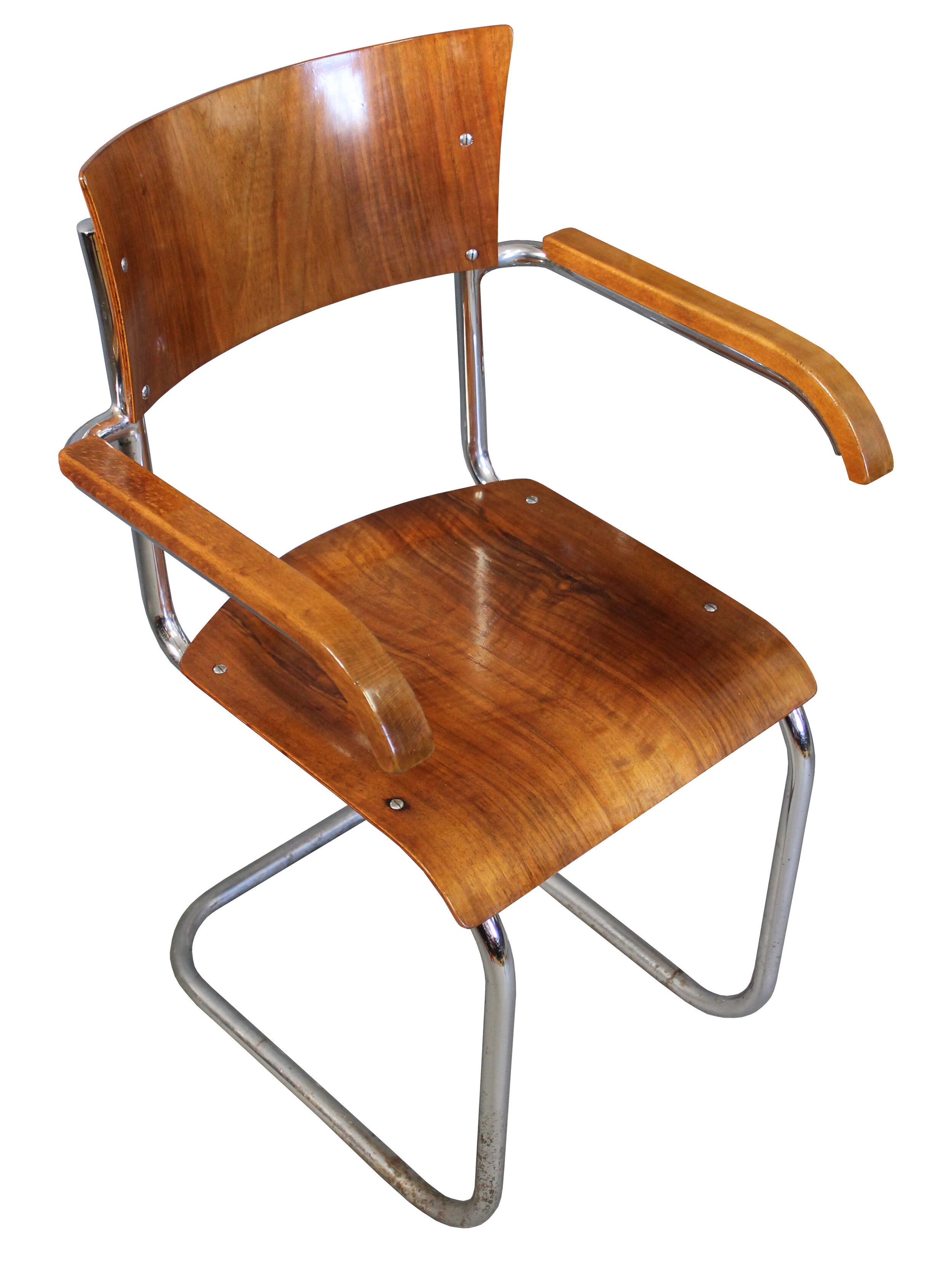 Pair of 1930's Modernist Chairs by Anton Lorenz (Copy)