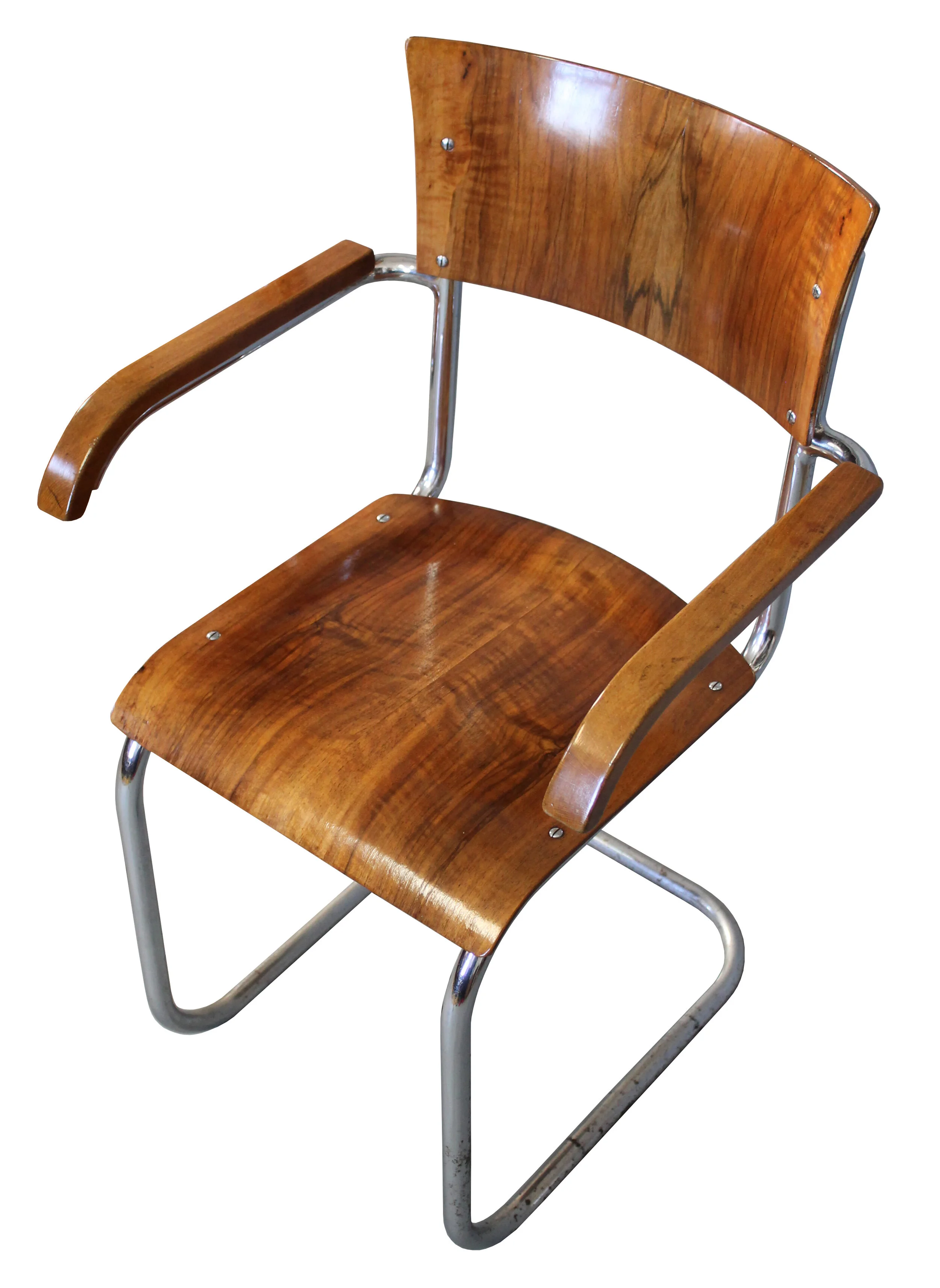 Pair of 1930's Modernist Chairs by Anton Lorenz (Copy)