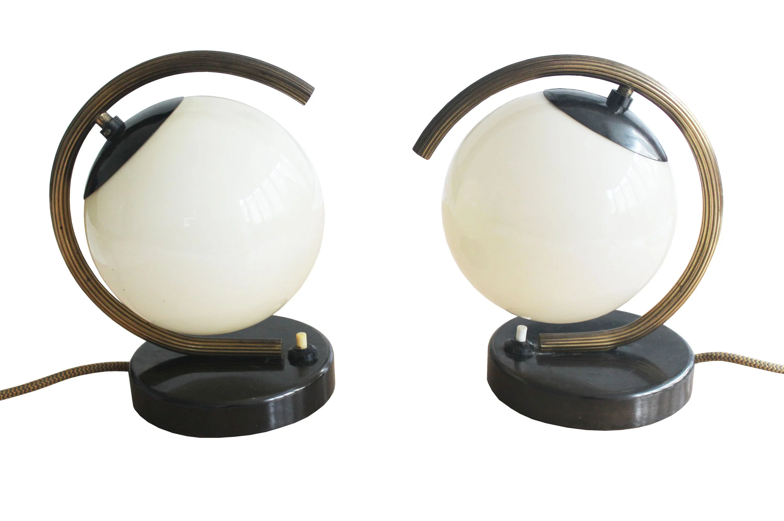 Pair of 1930's Art Deco Table Lamps (Copy)