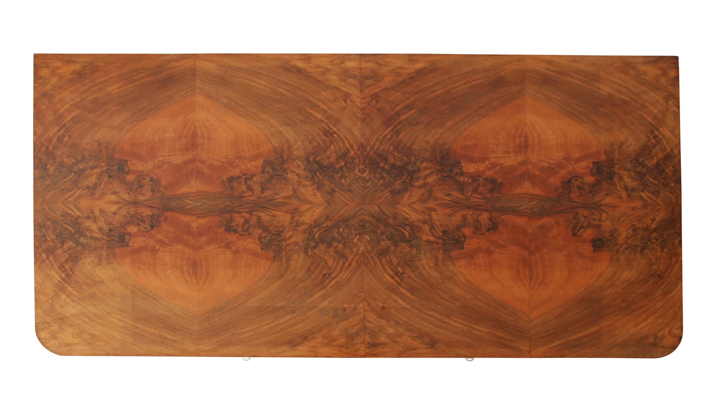 1940's Art Deco Walnut Desk