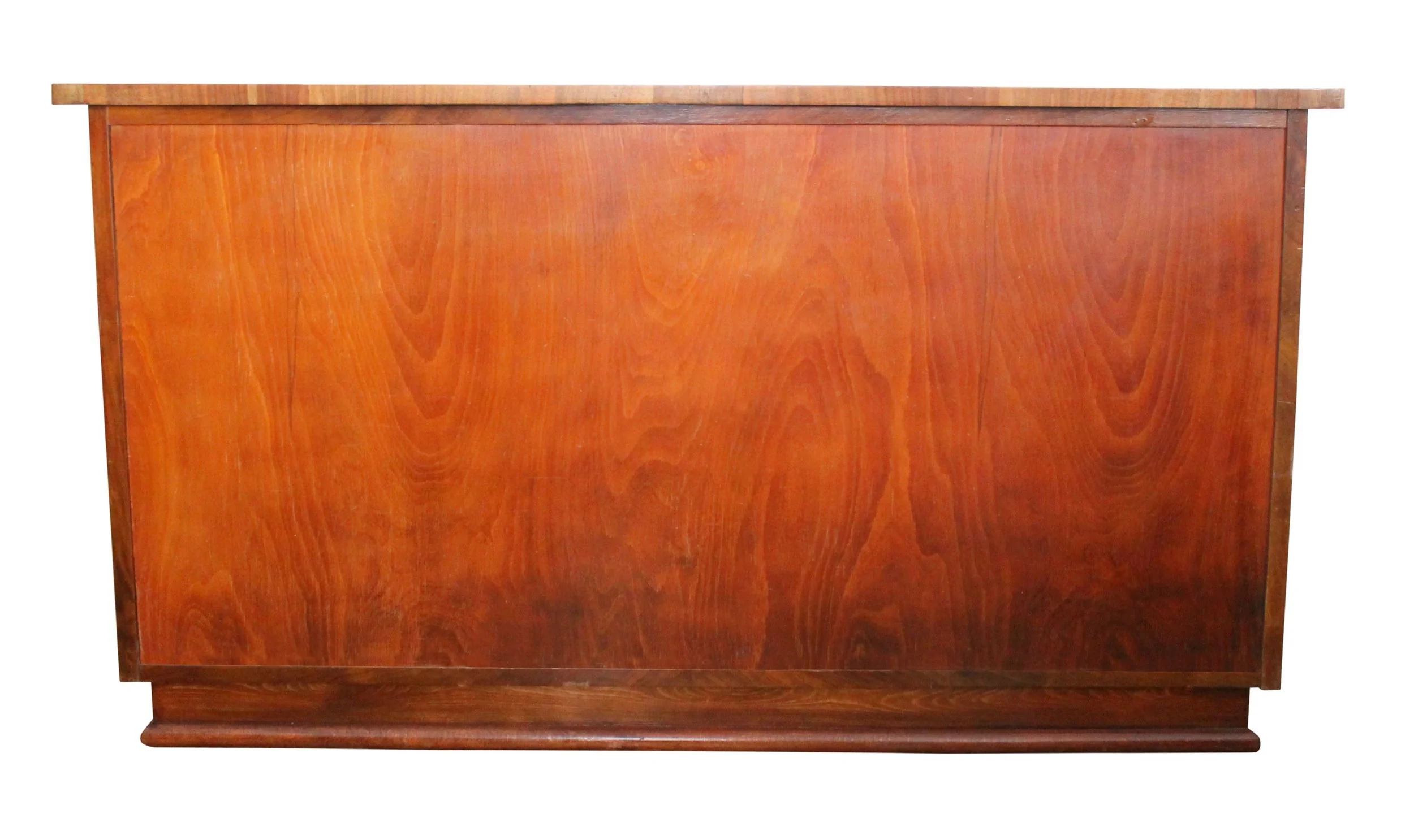 1940's Art Deco Walnut Desk