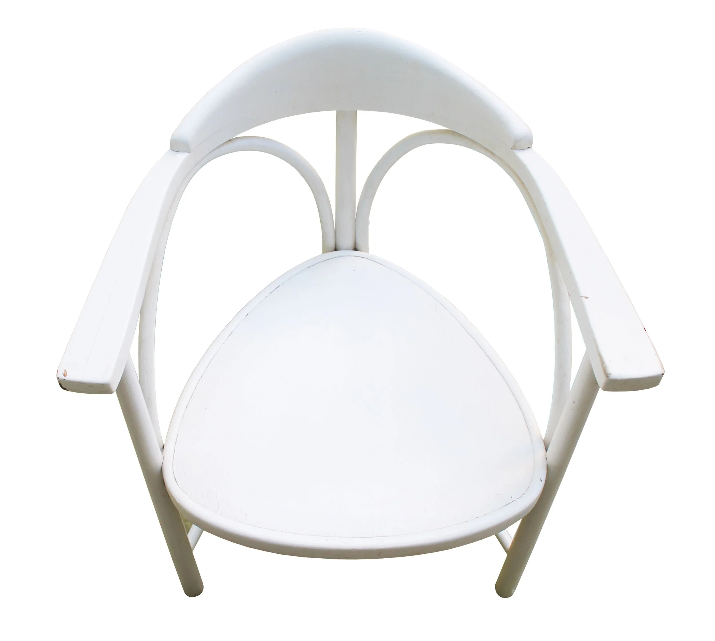 Art Nouveau Three-Legged Chair Model No.81 by Thonet (Copy)