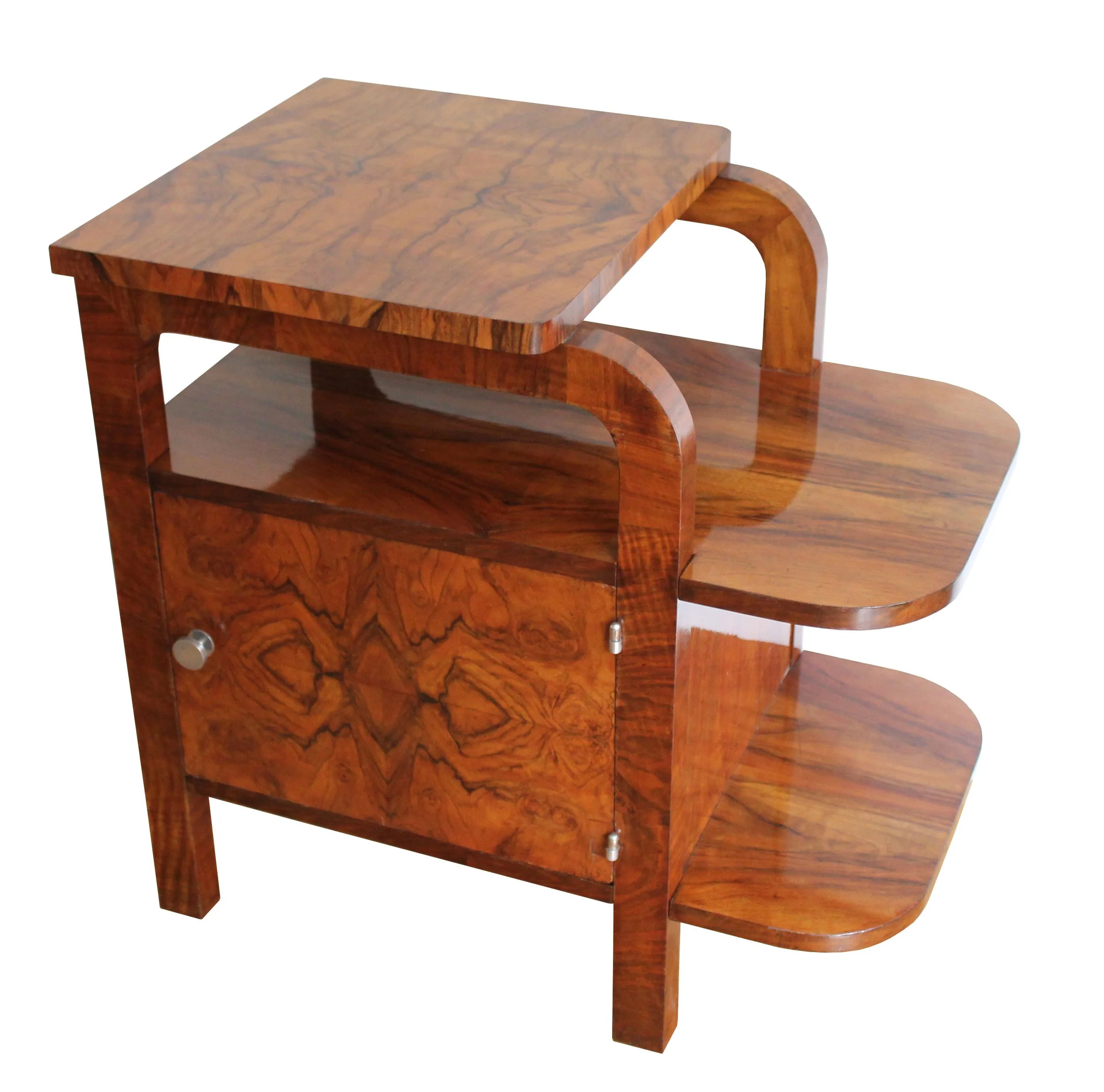 1930's Art Deco Walnut Drink Cabinet (Copy)