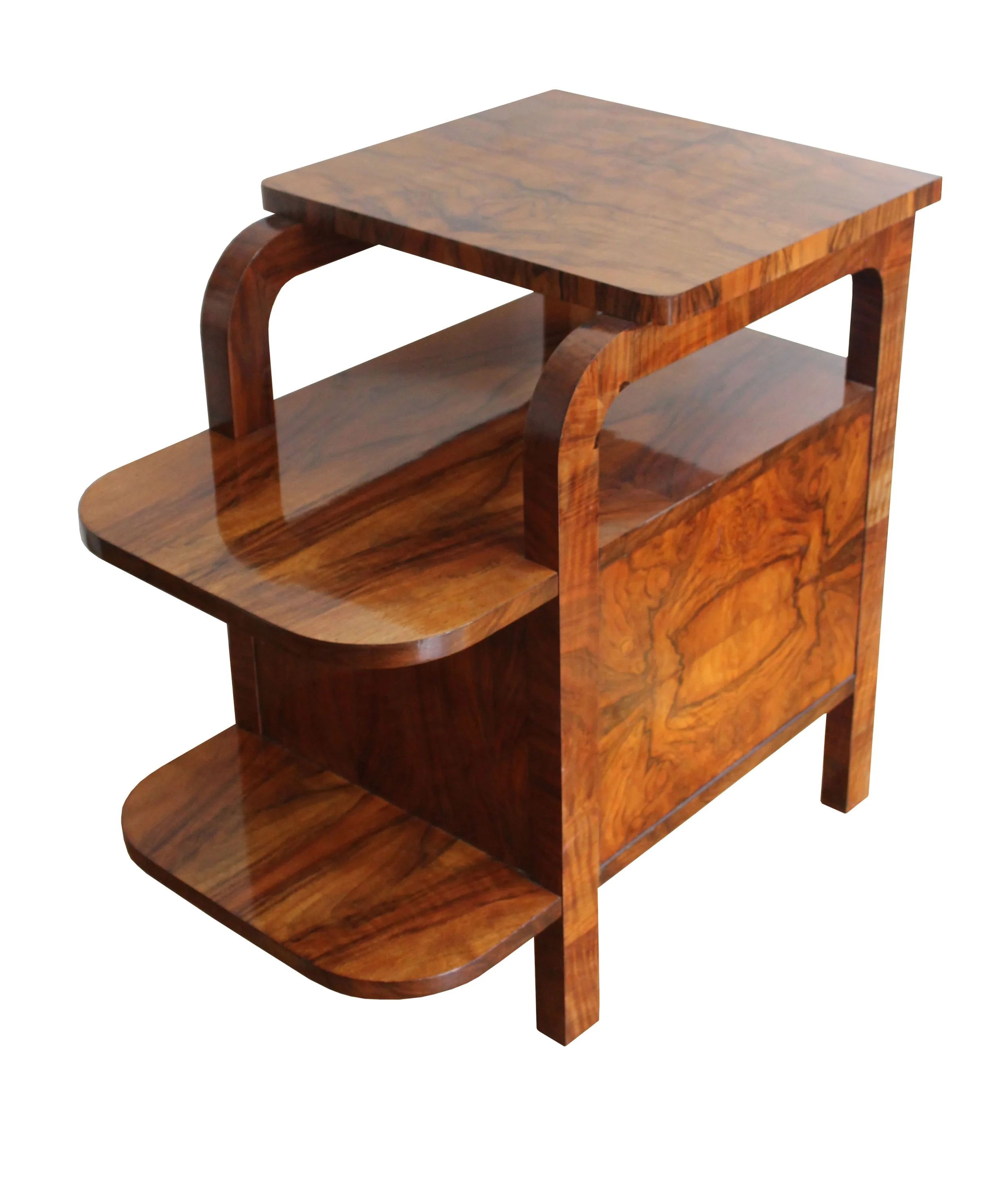1930's Art Deco Walnut Drink Cabinet (Copy)