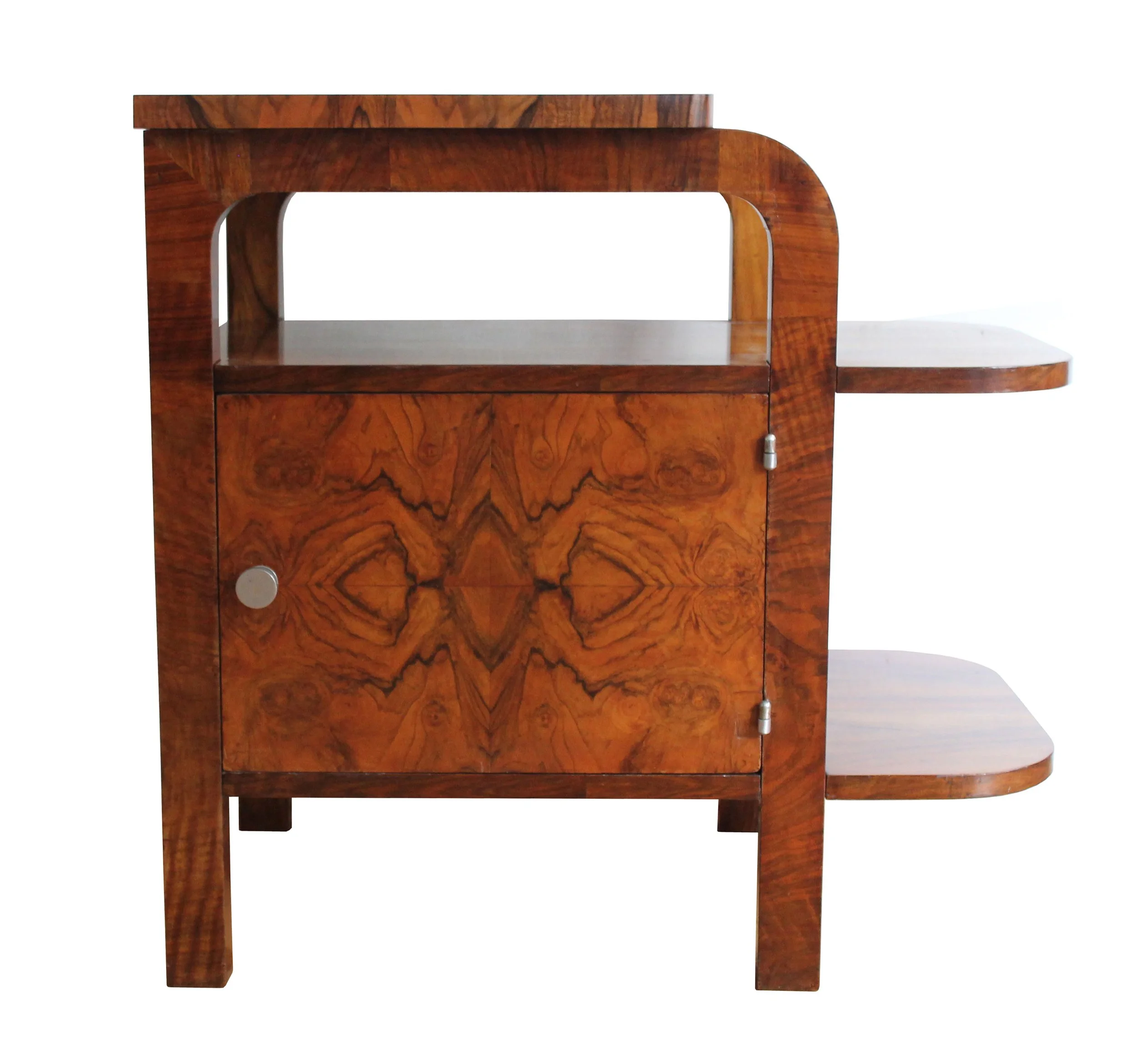 1930's Art Deco Walnut Drink Cabinet (Copy)