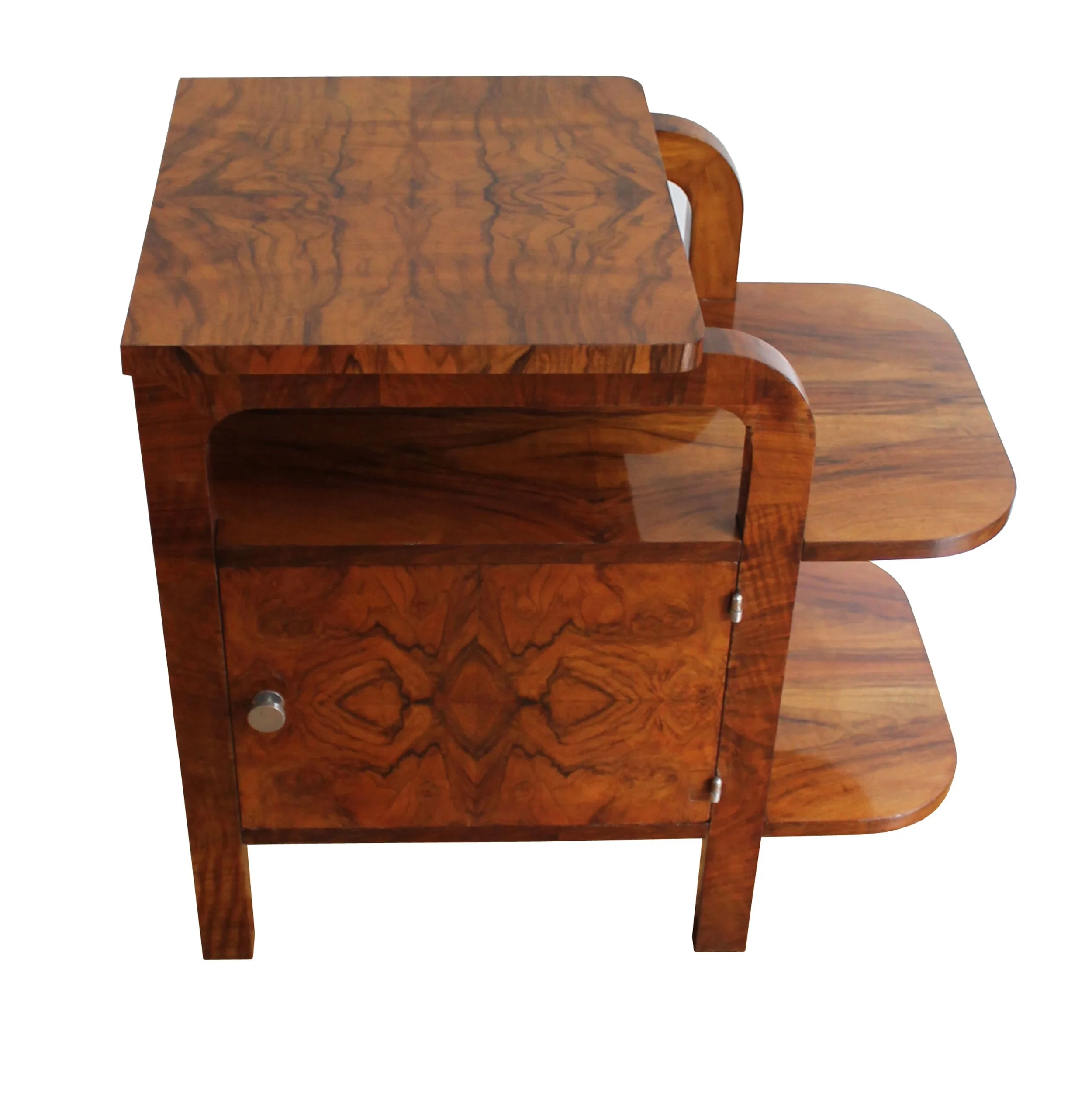 1930's Art Deco Walnut Drink Cabinet (Copy)