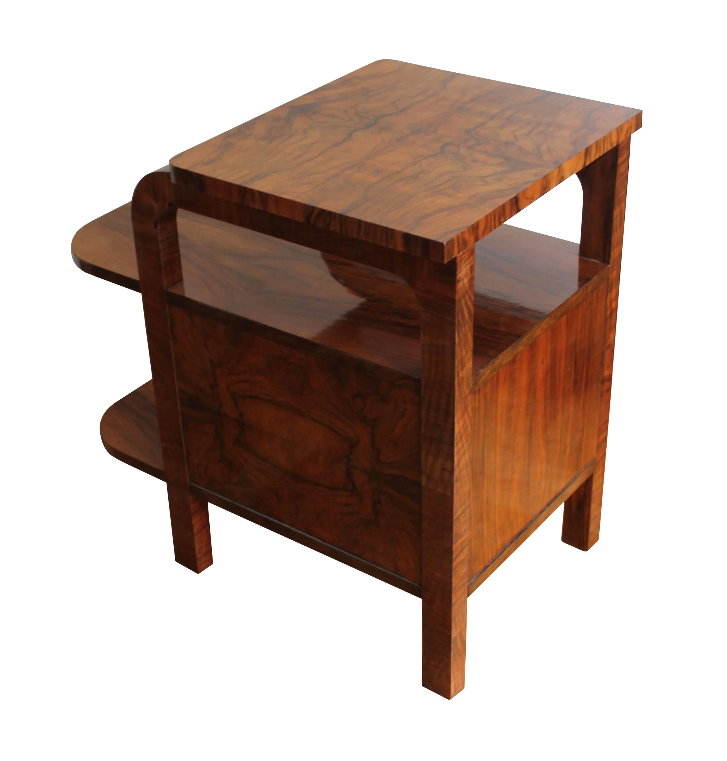 1930's Art Deco Walnut Drink Cabinet (Copy)