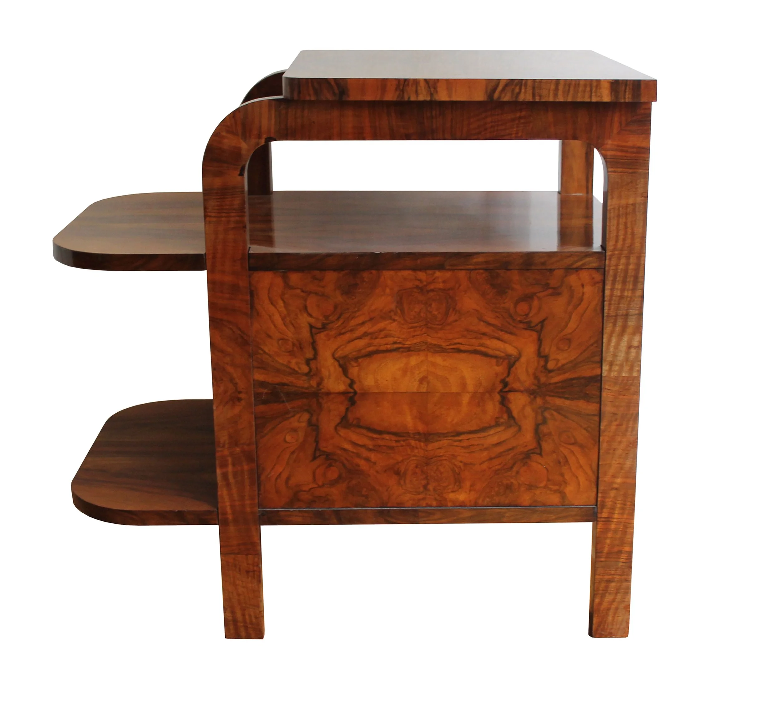 1930's Art Deco Walnut Drink Cabinet (Copy)