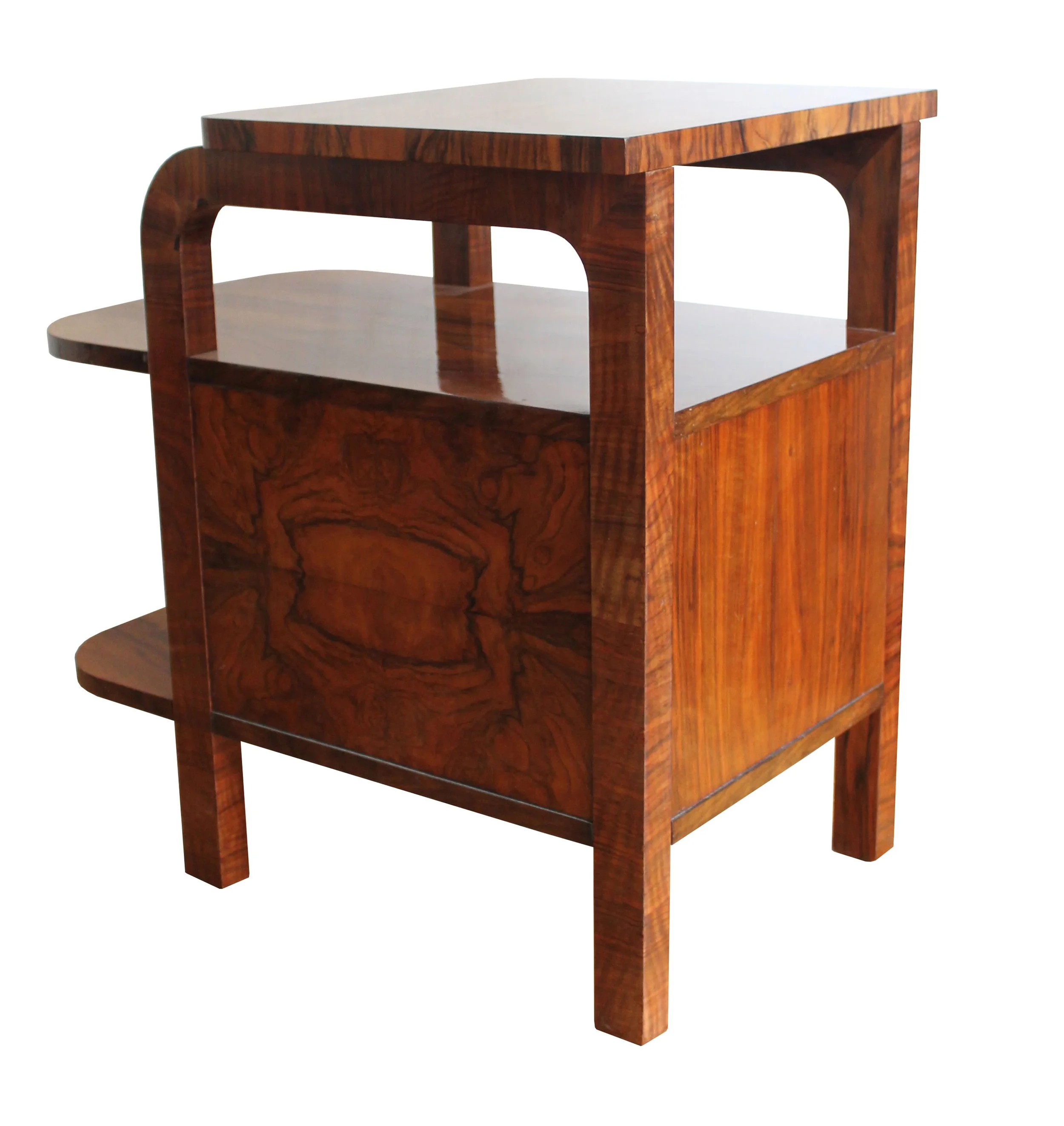 1930's Art Deco Walnut Drink Cabinet (Copy)